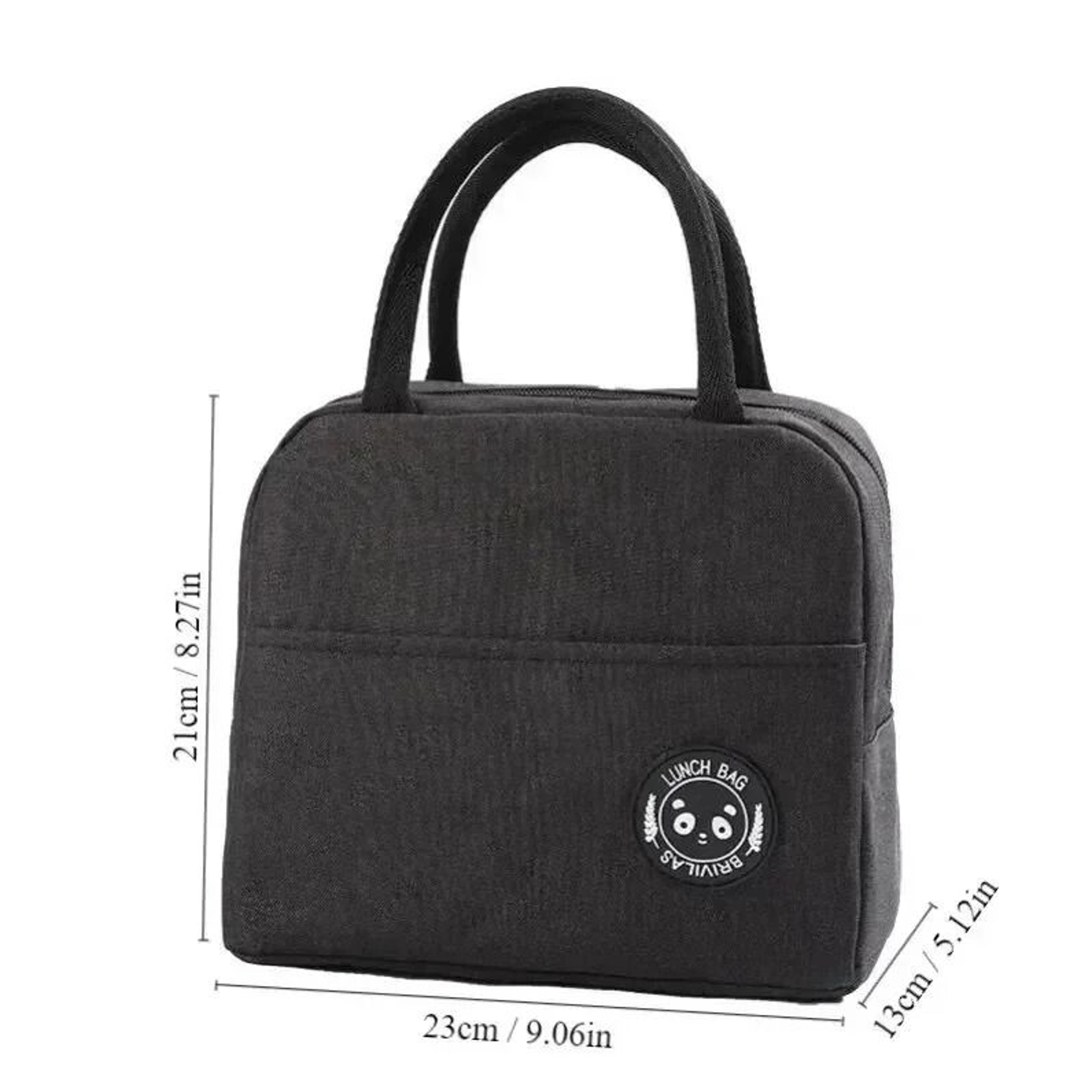 Insulated Lunch Bag With Aluminum Foil Lining For Meals Bento And Daily Food Storage 8