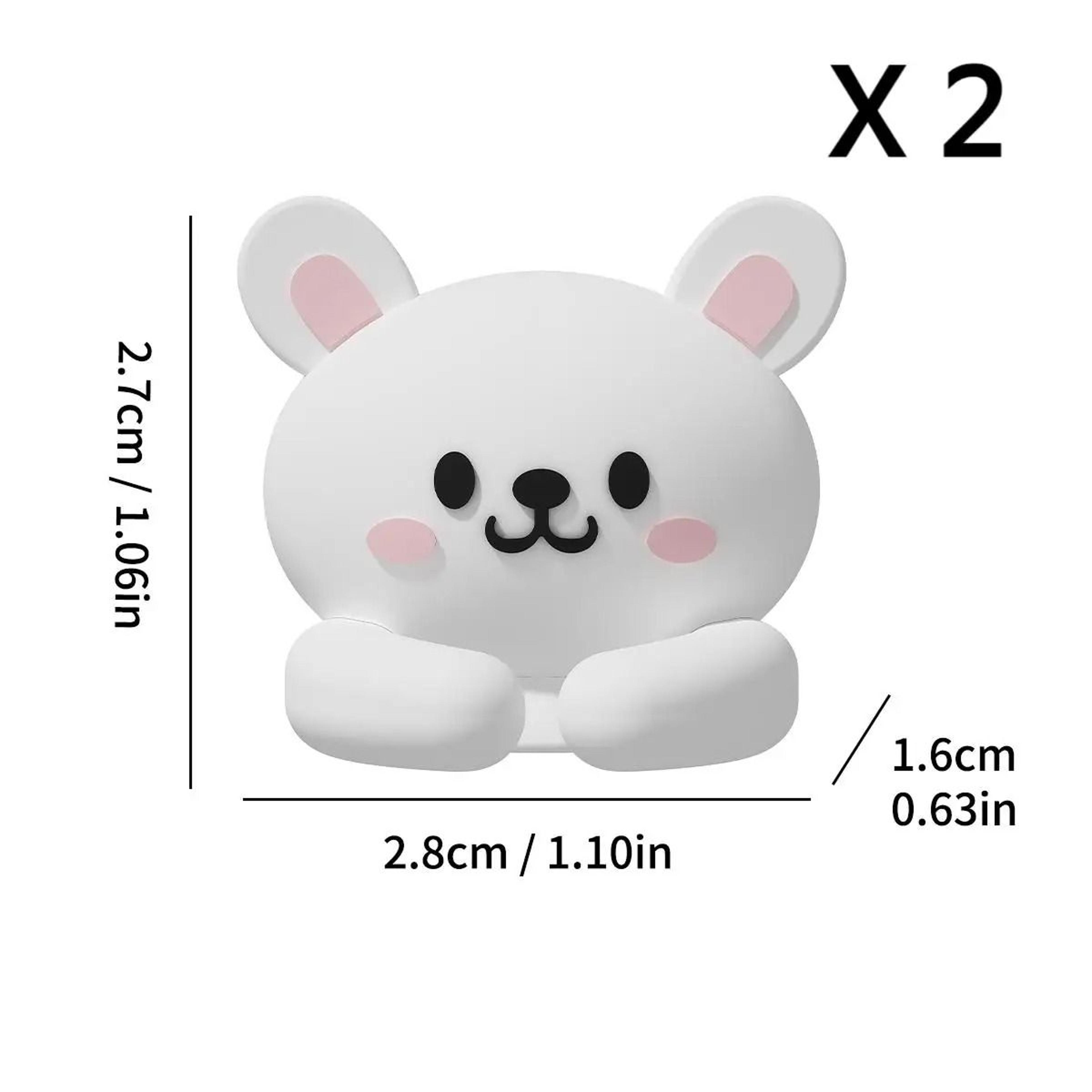 Cute Desktop Cable Organizer Clips For Cable Management SelfAdhesive Phone  Data Cord Holder 9