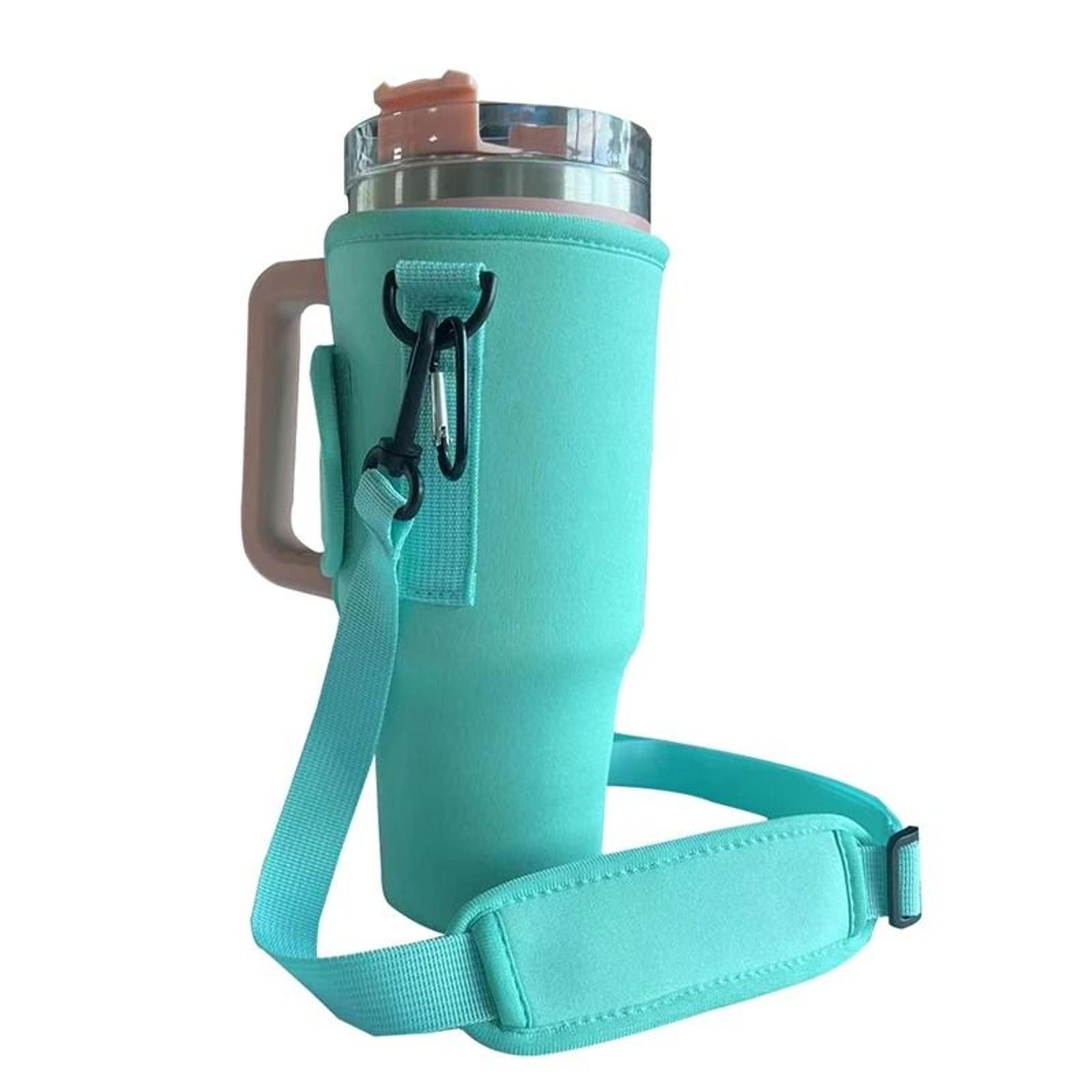 Water Bottle Carrier Bag For 40oz Tumbler With Adjustable Strap 8