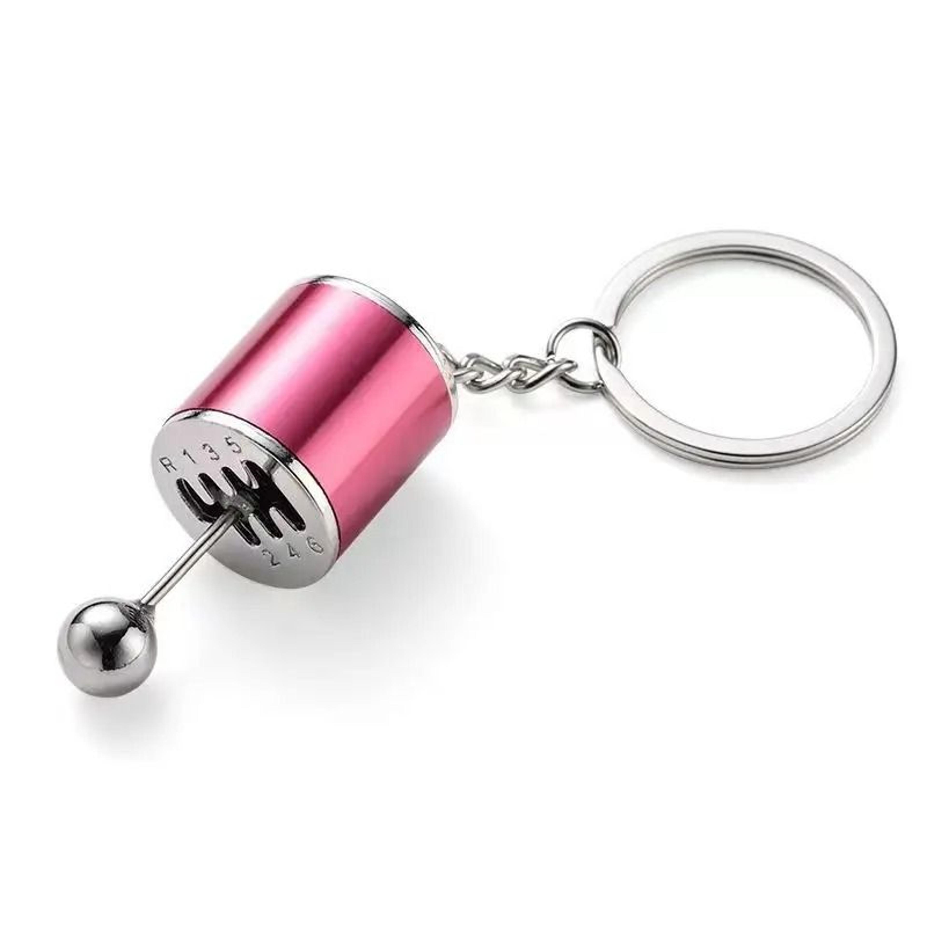 Mini Turbocharger Gearbox Keychain Metal Fidget Toy Keyring 4
