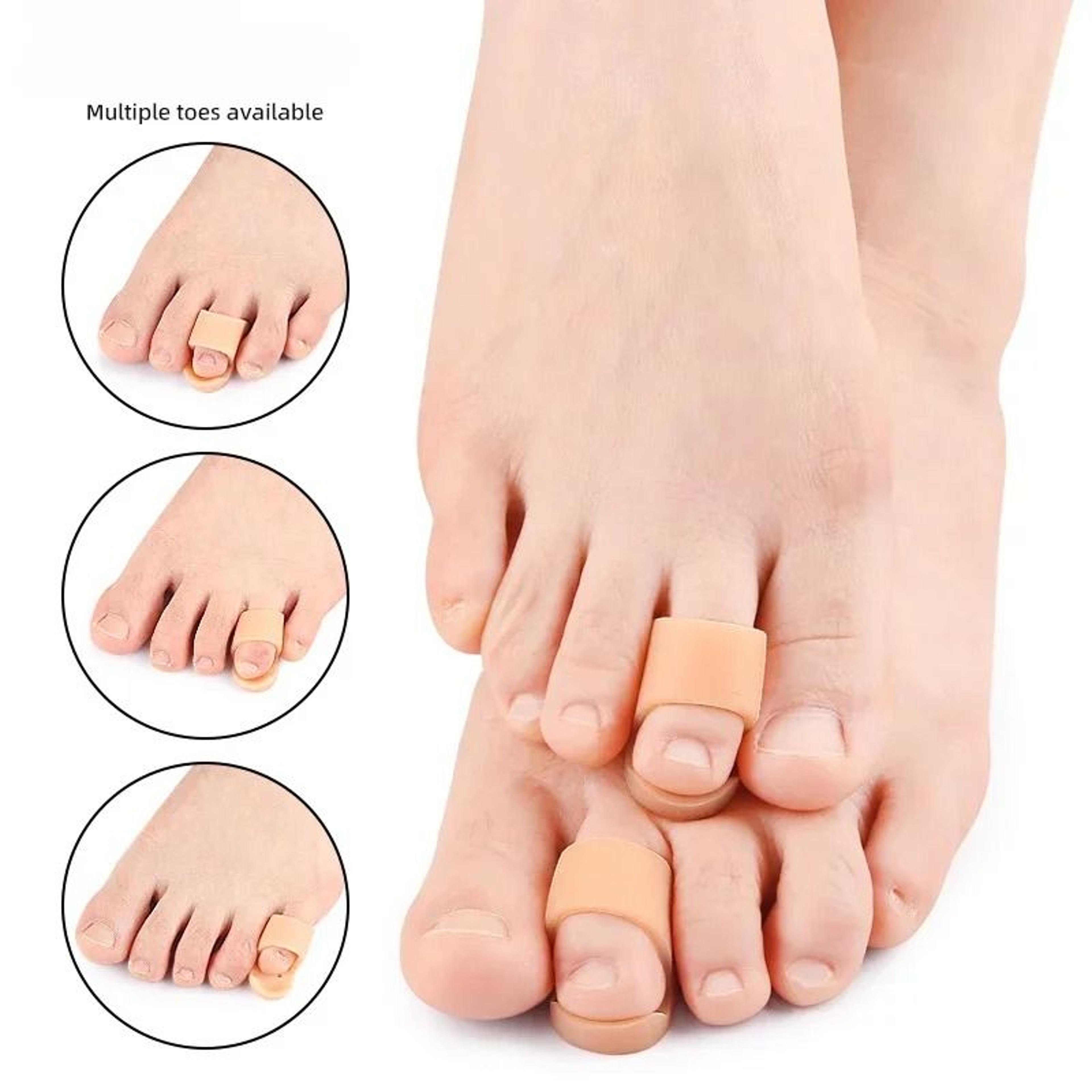 Silicone Gel Toe Straightener And Bunion Corrector For Pain Relief And Toe Alignment 1