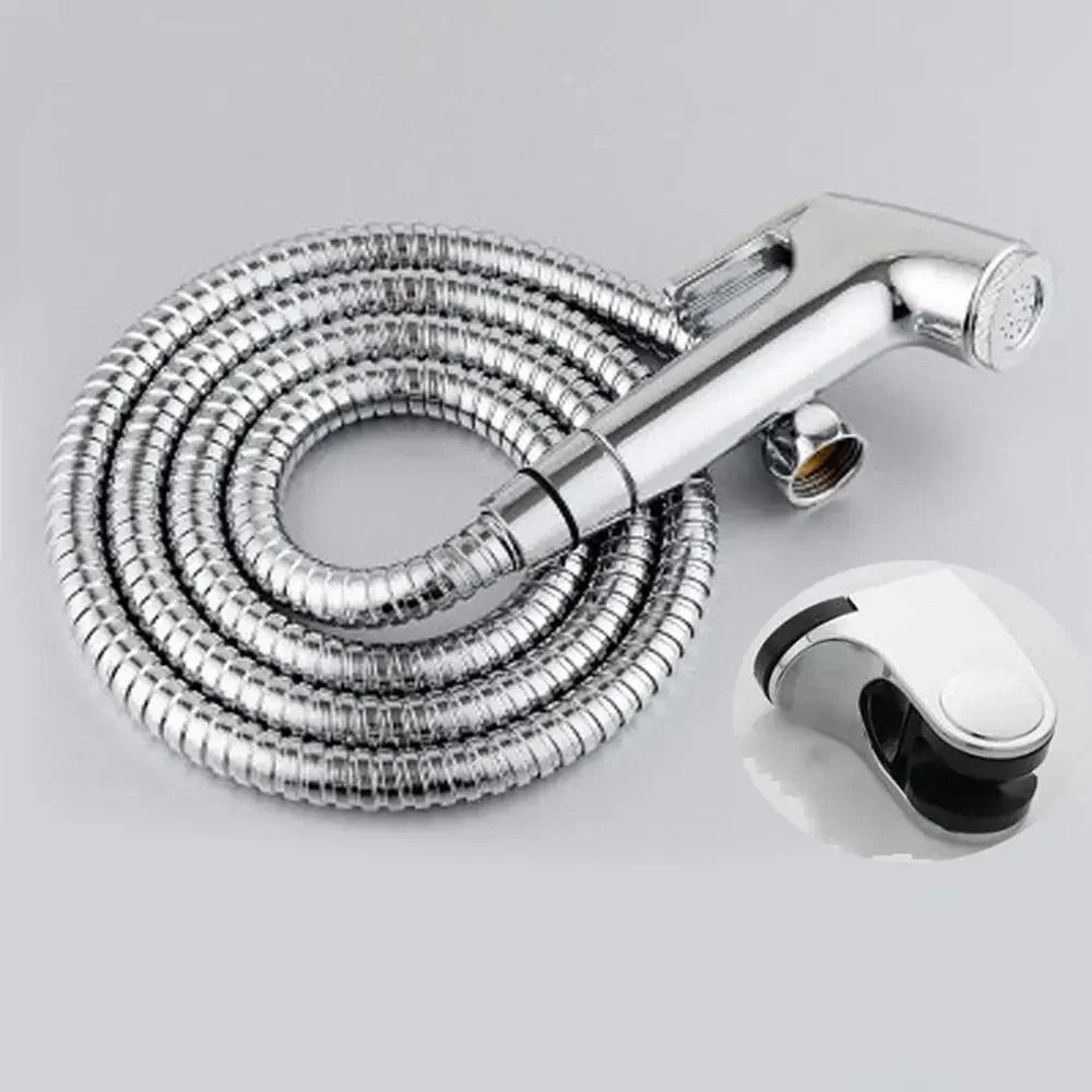stainless steel handheld toilet bidet sprayer set