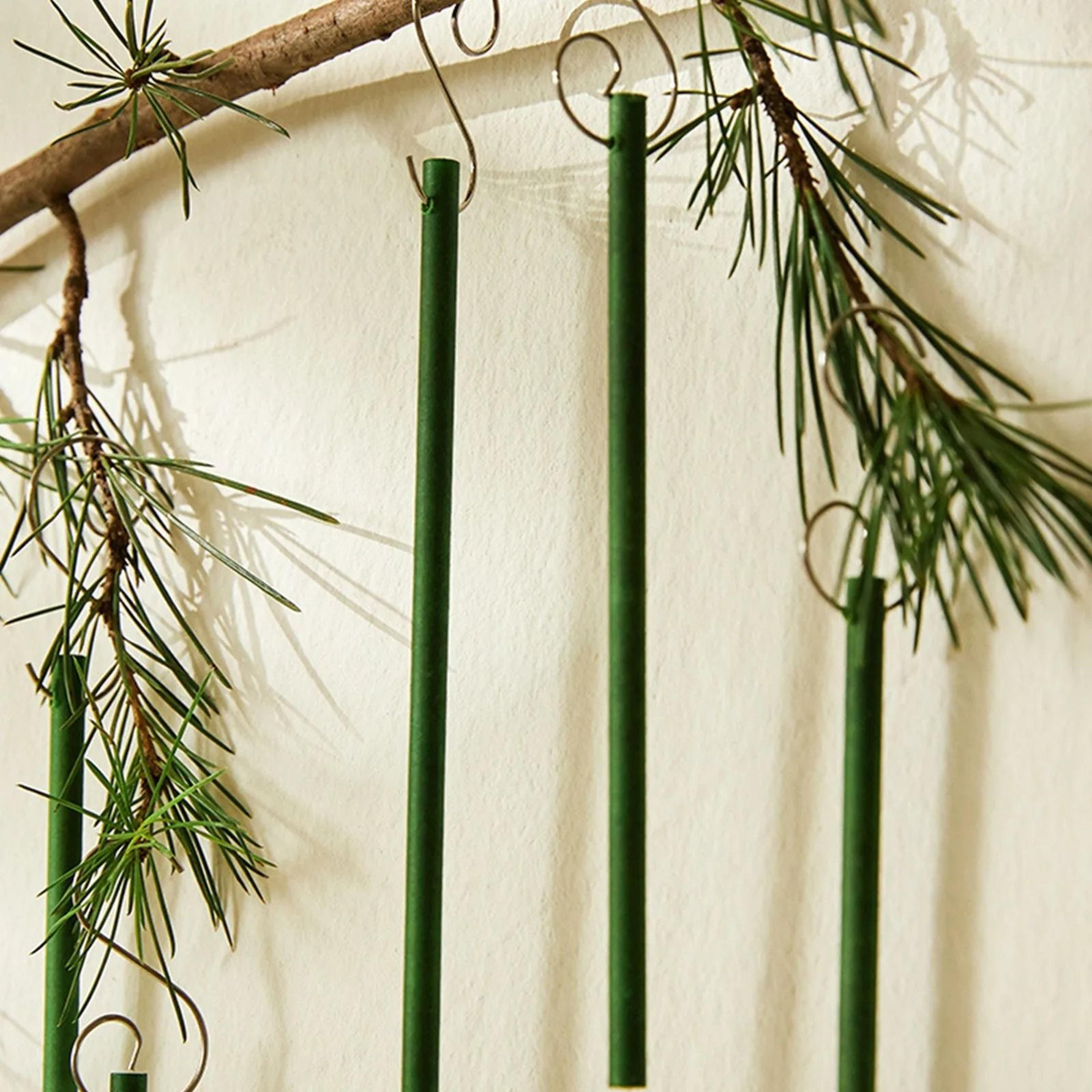 pine wood scented aromatherapy sticks with hanging hooks