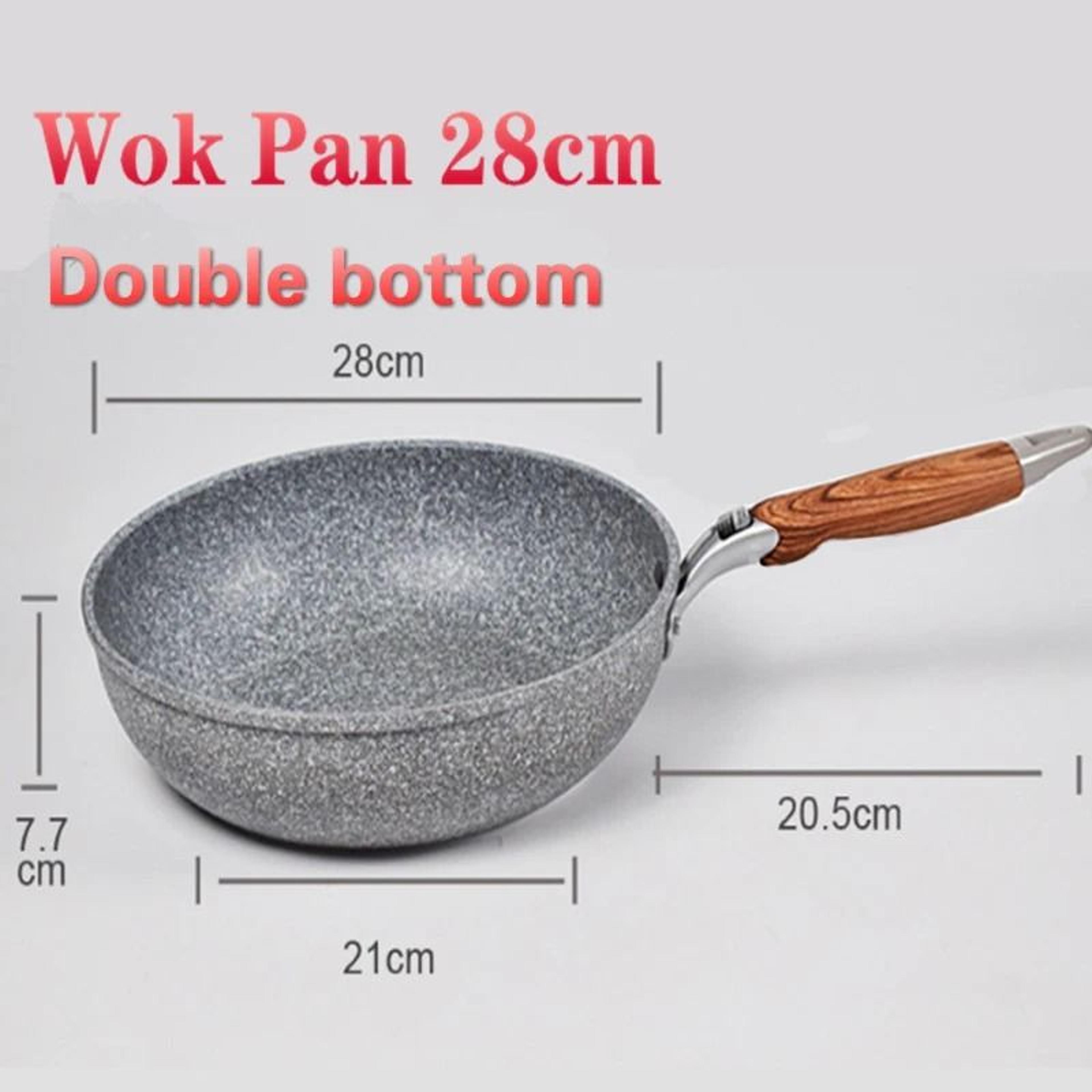 Non Stick Frying Pan Skillet And Wok For Gas And Induction Cooking 12