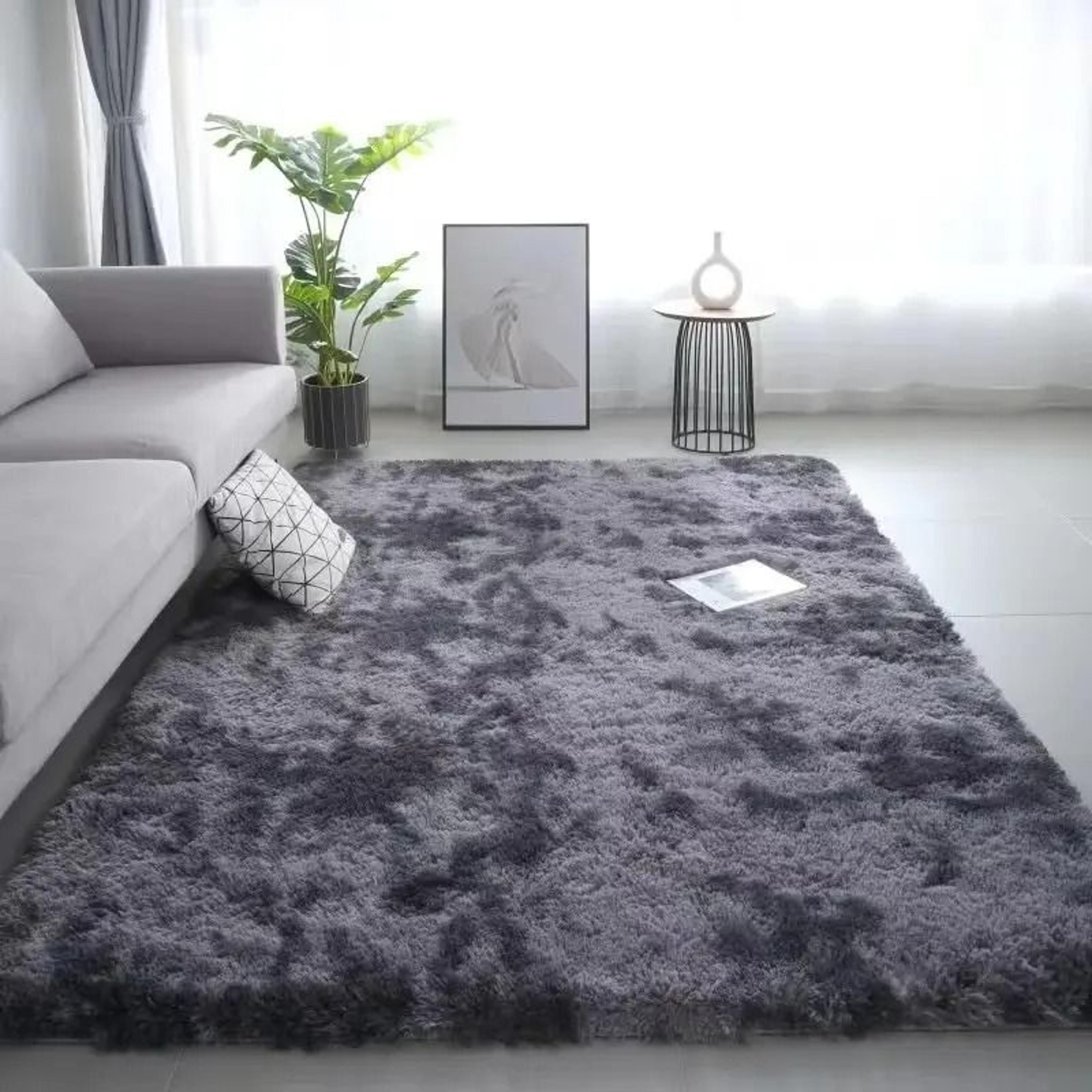 soft washable tie dye non slip area rug for kids bedroom living room