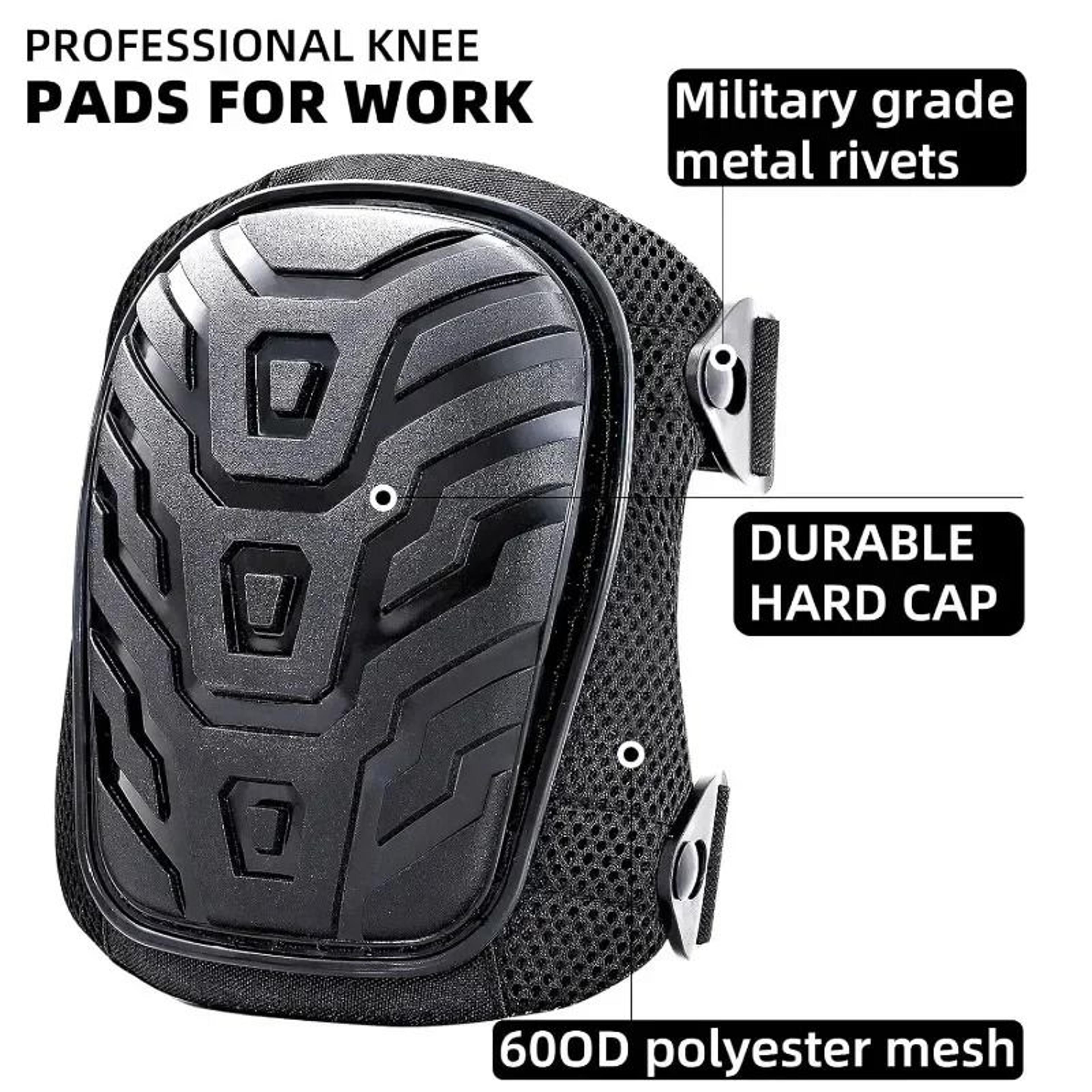professional gel work knee brace with dual adjustable straps for men and women