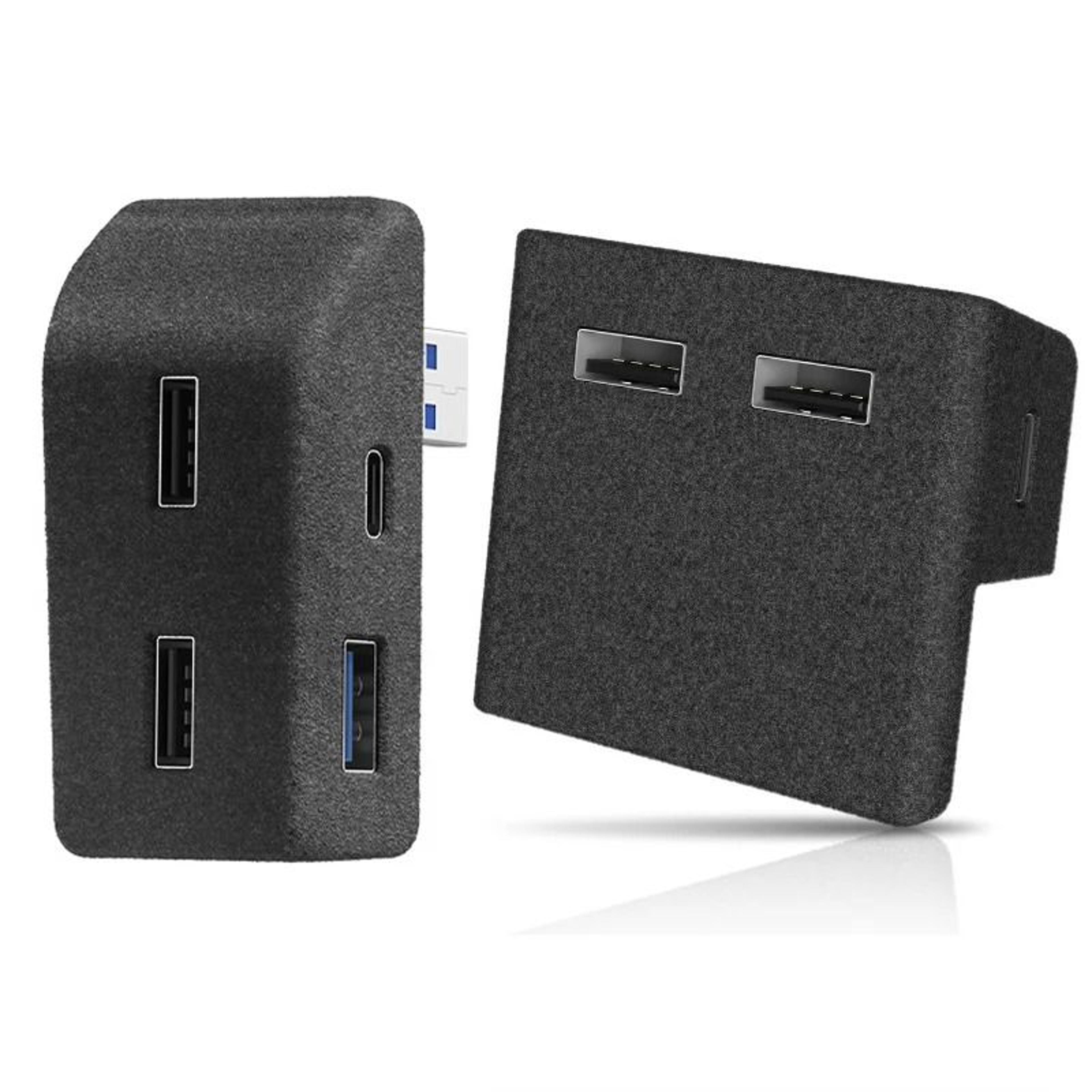 tesla model 3 and model y glove box usb hub docking station