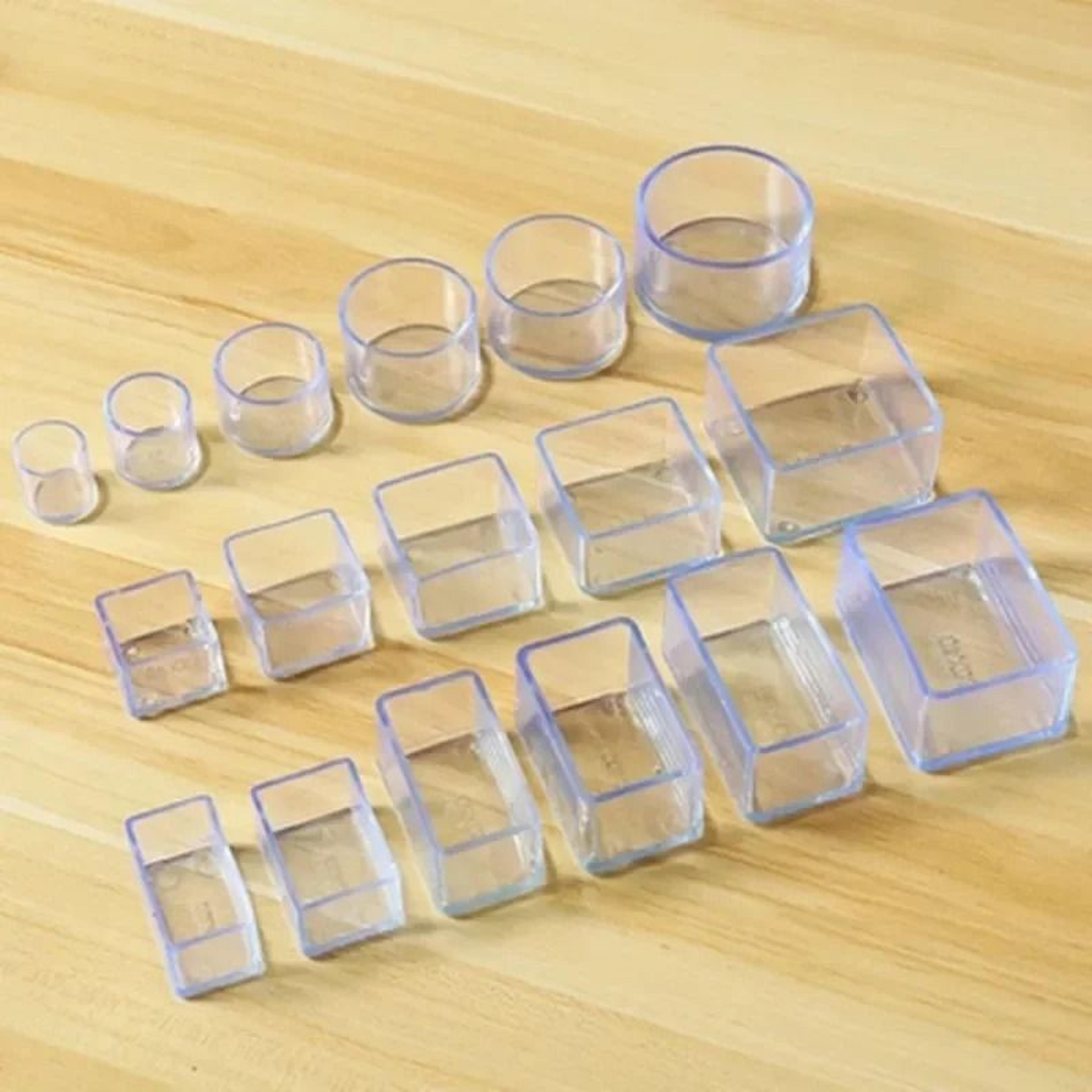 Silicone Chair Leg Pads Furniture Floor Protection Caps Set 4