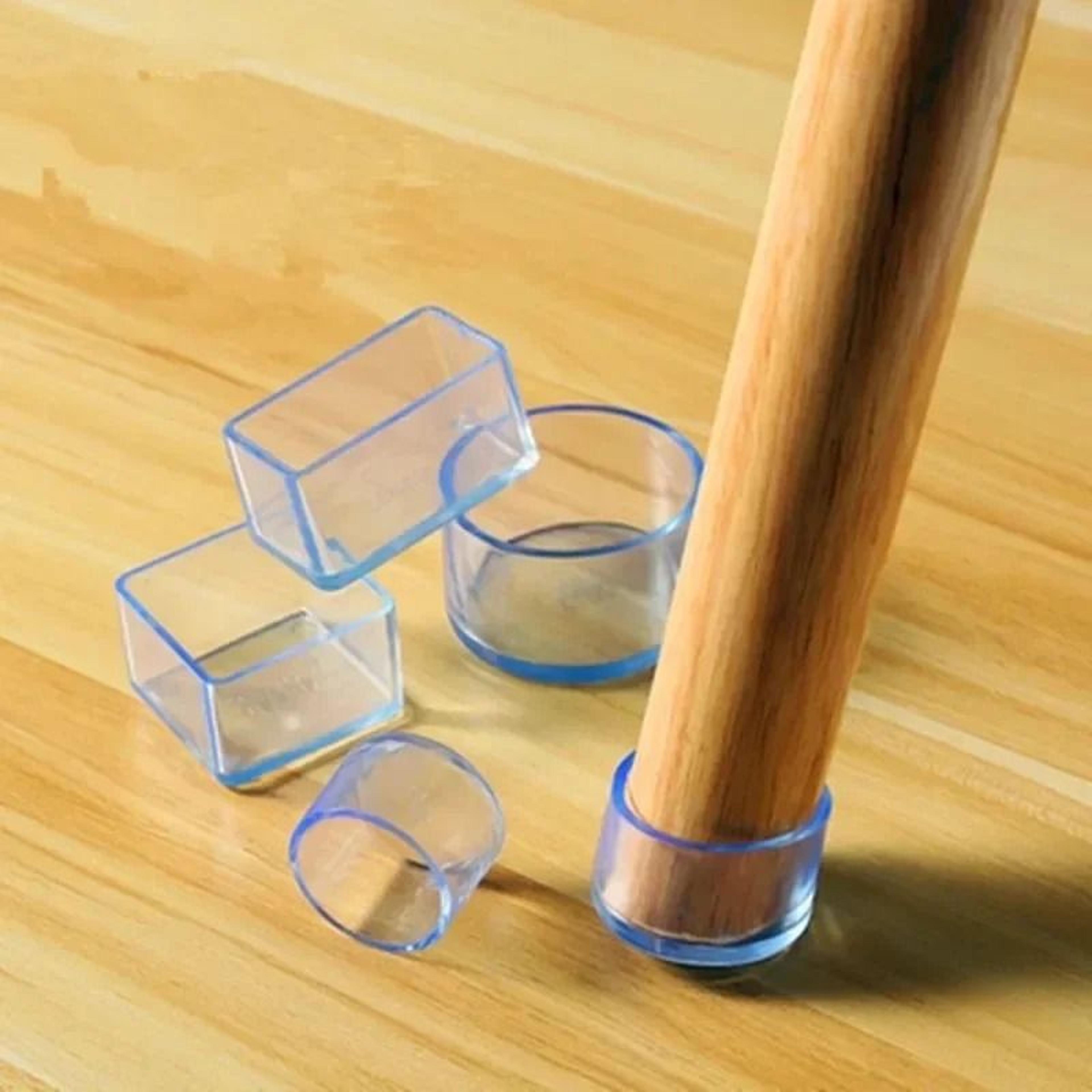 Silicone Chair Leg Pads Furniture Floor Protection Caps Set 5