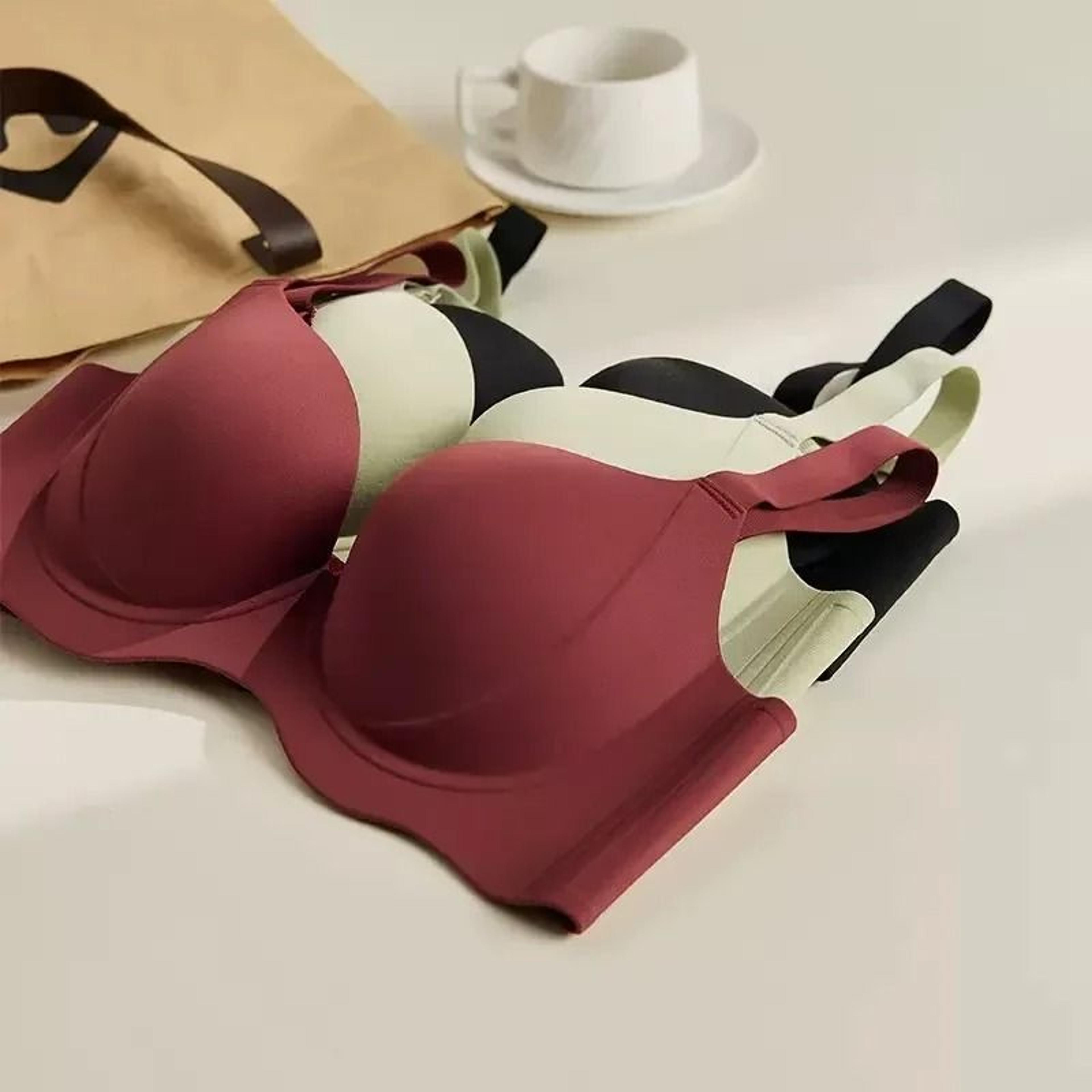 Large Size Wireless Strapless Bra For Women Breathable Anti Sagging Support 3