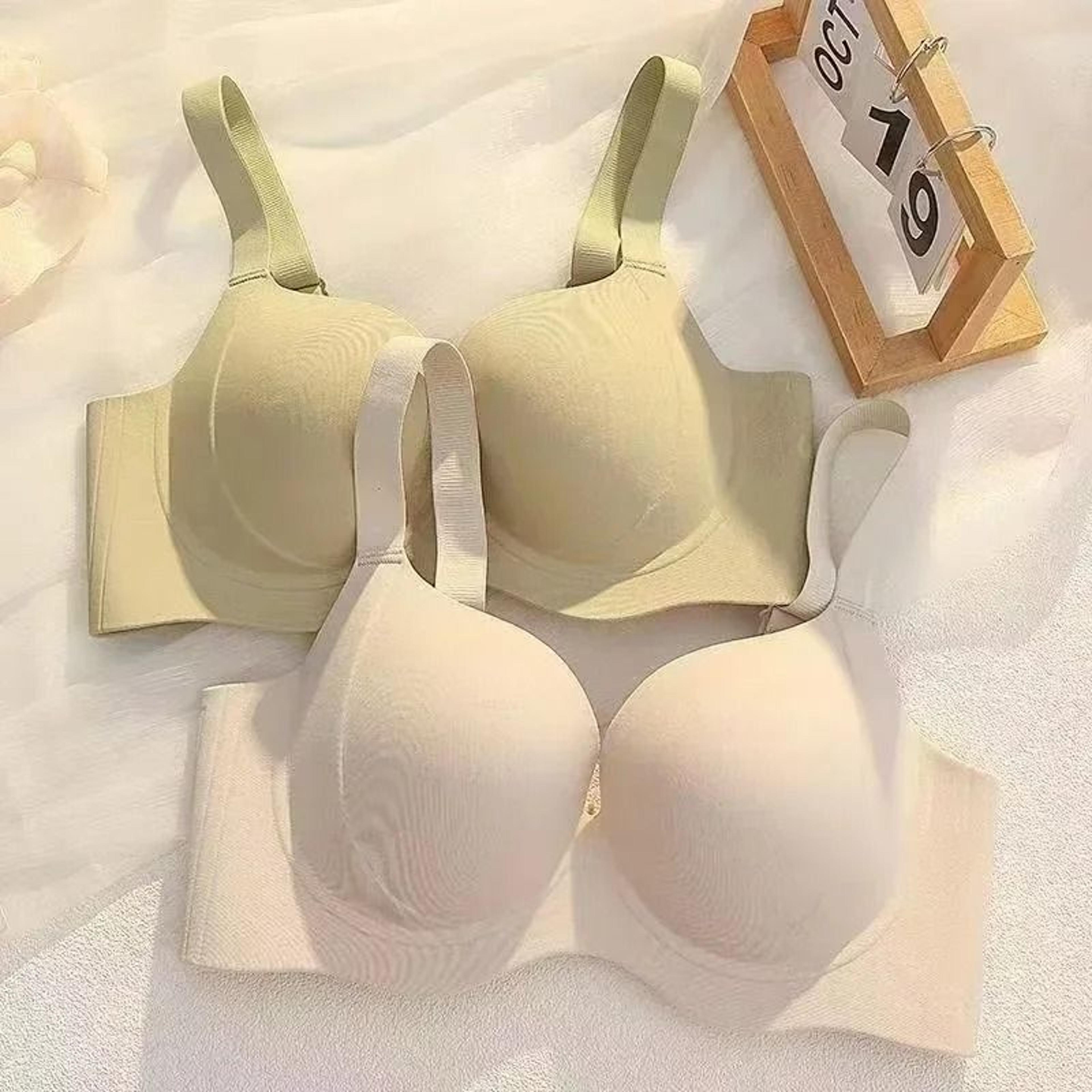 Large Size Wireless Strapless Bra For Women Breathable Anti Sagging Support 5