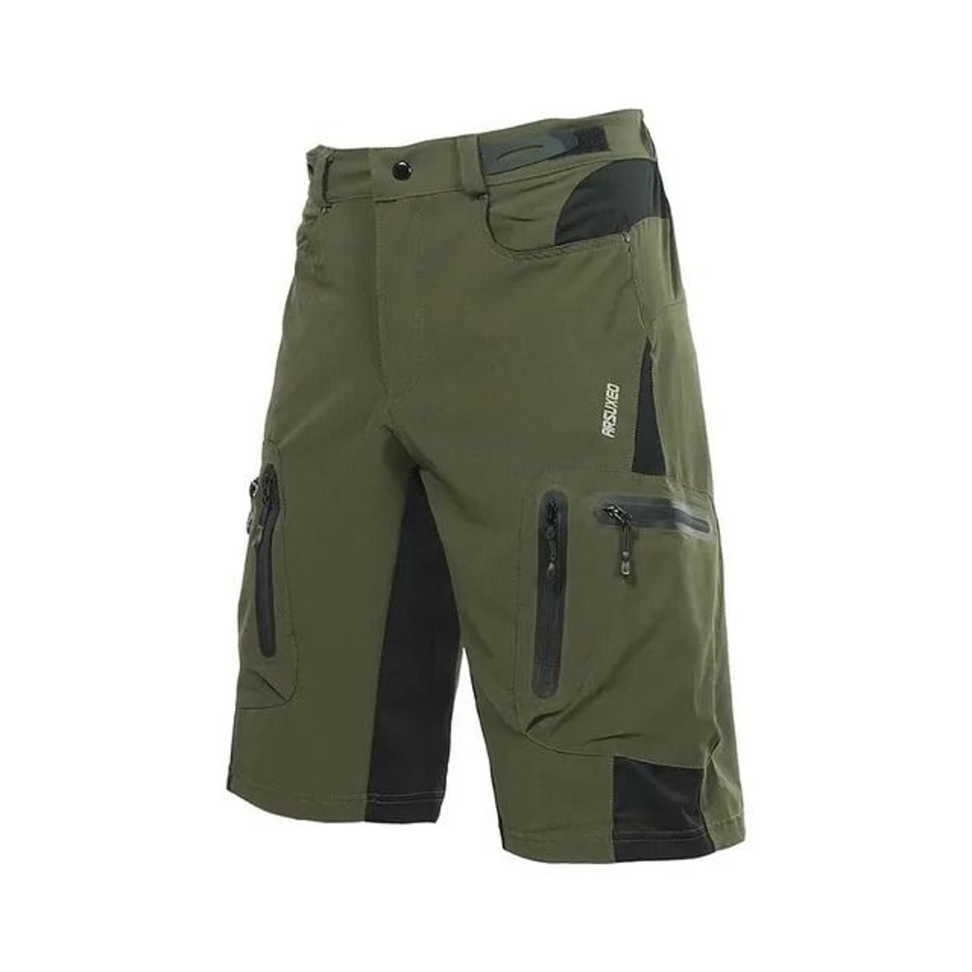 Mens Lightweight Breathable MTB Cycling Shorts With Quick Dry Fabric And Reflective Details For Out 9