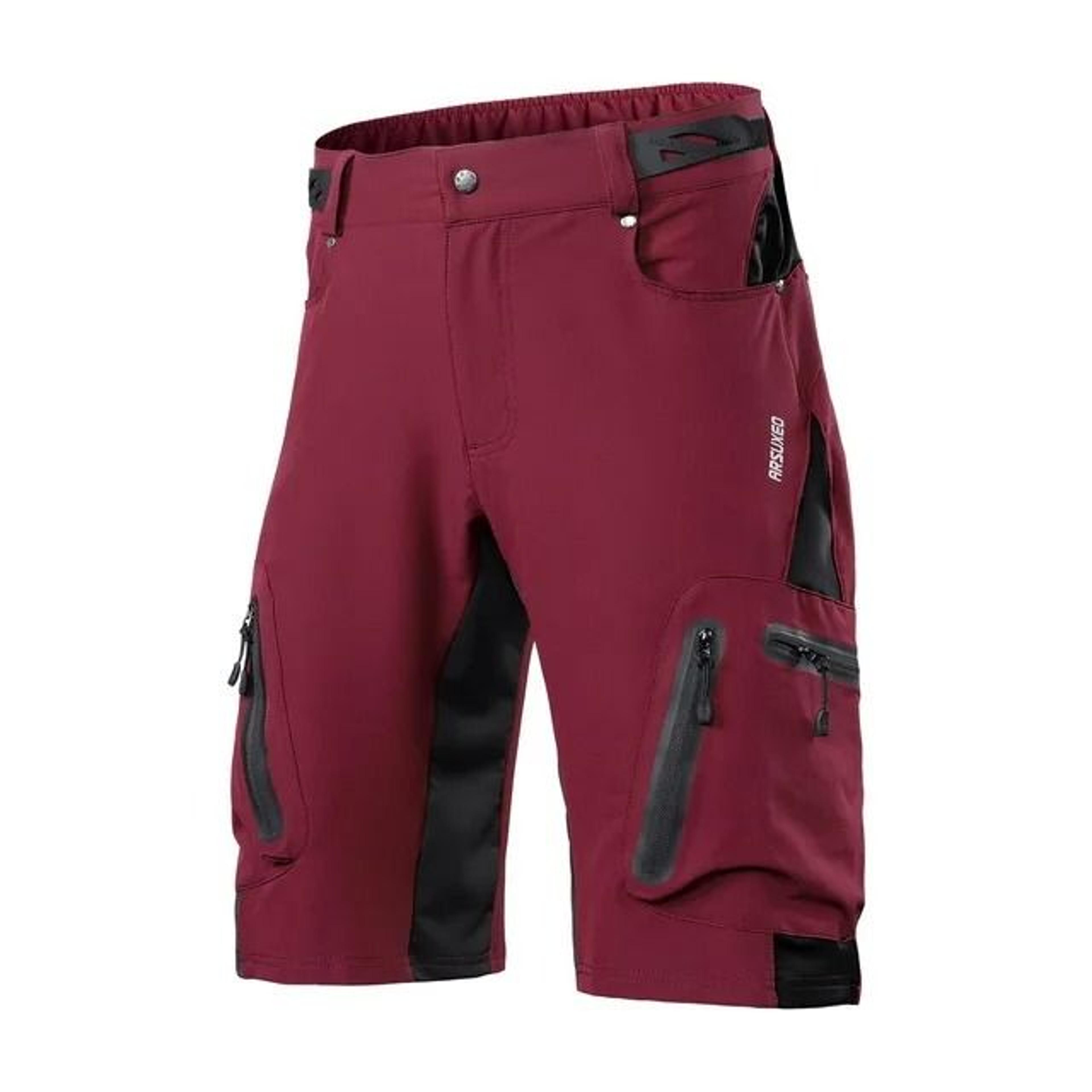 Mens Lightweight Breathable MTB Cycling Shorts With Quick Dry Fabric And Reflective Details For Out 11