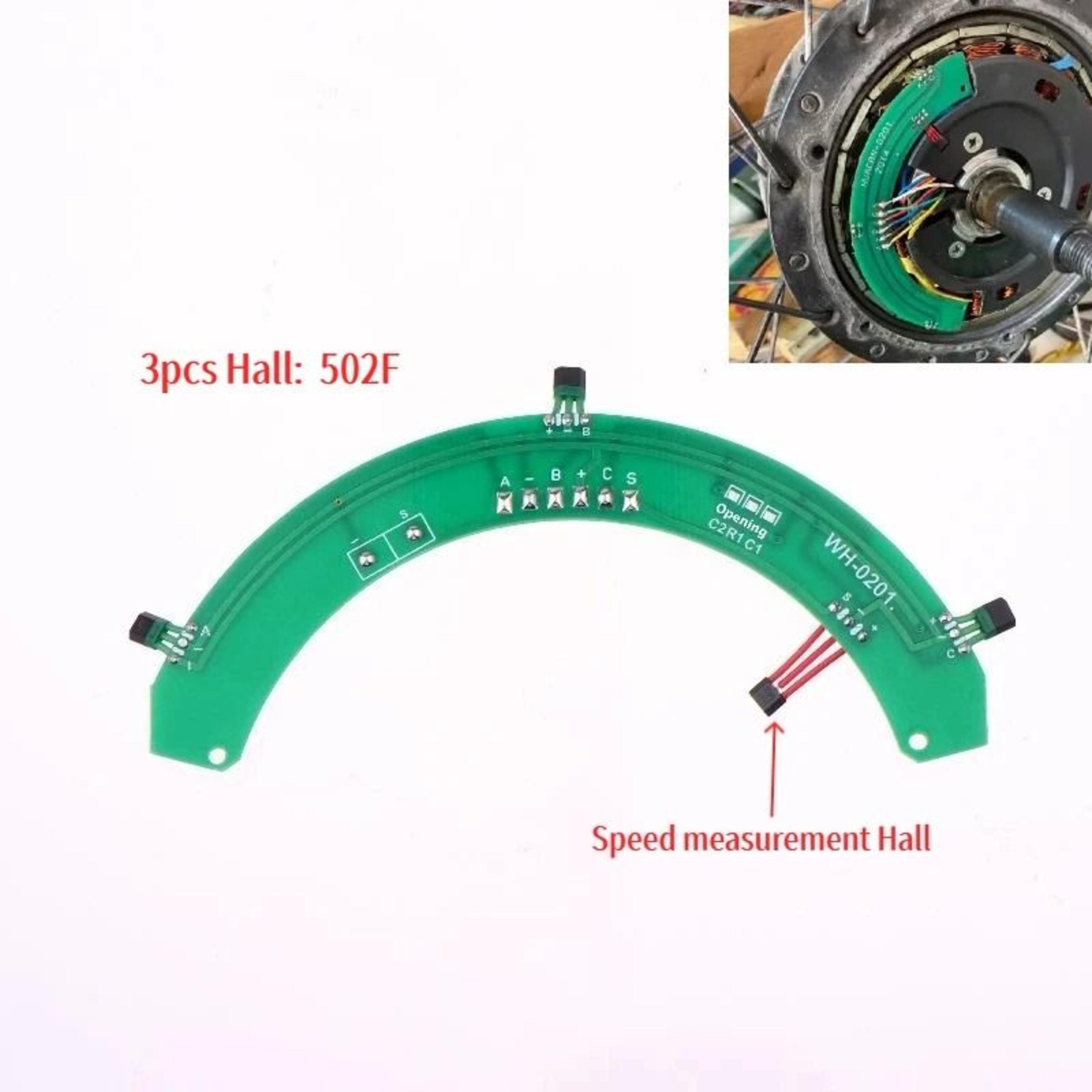 e bike hall effect sensor pcb board rpm speed sensor