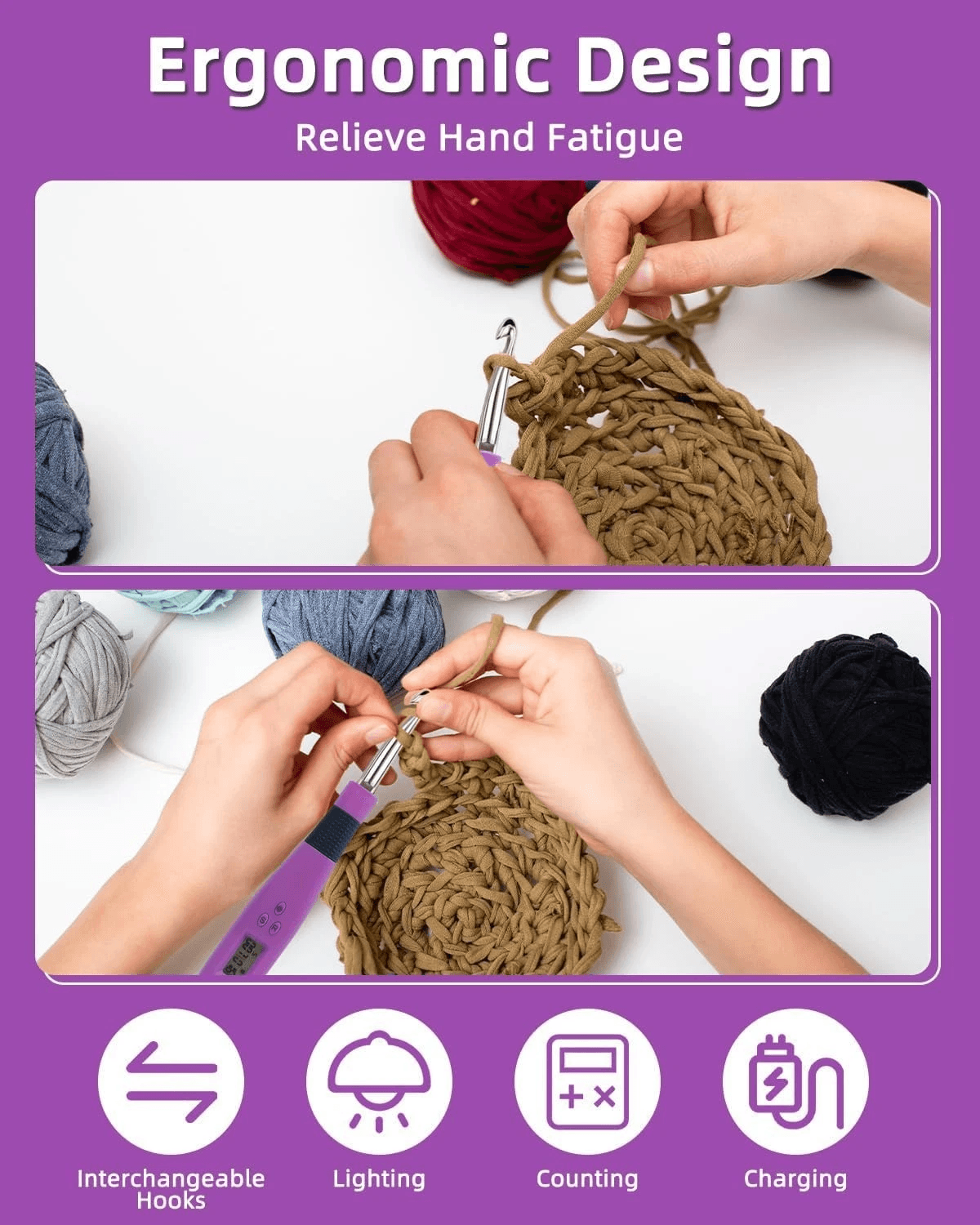 crochet hook for arthritis sufferers