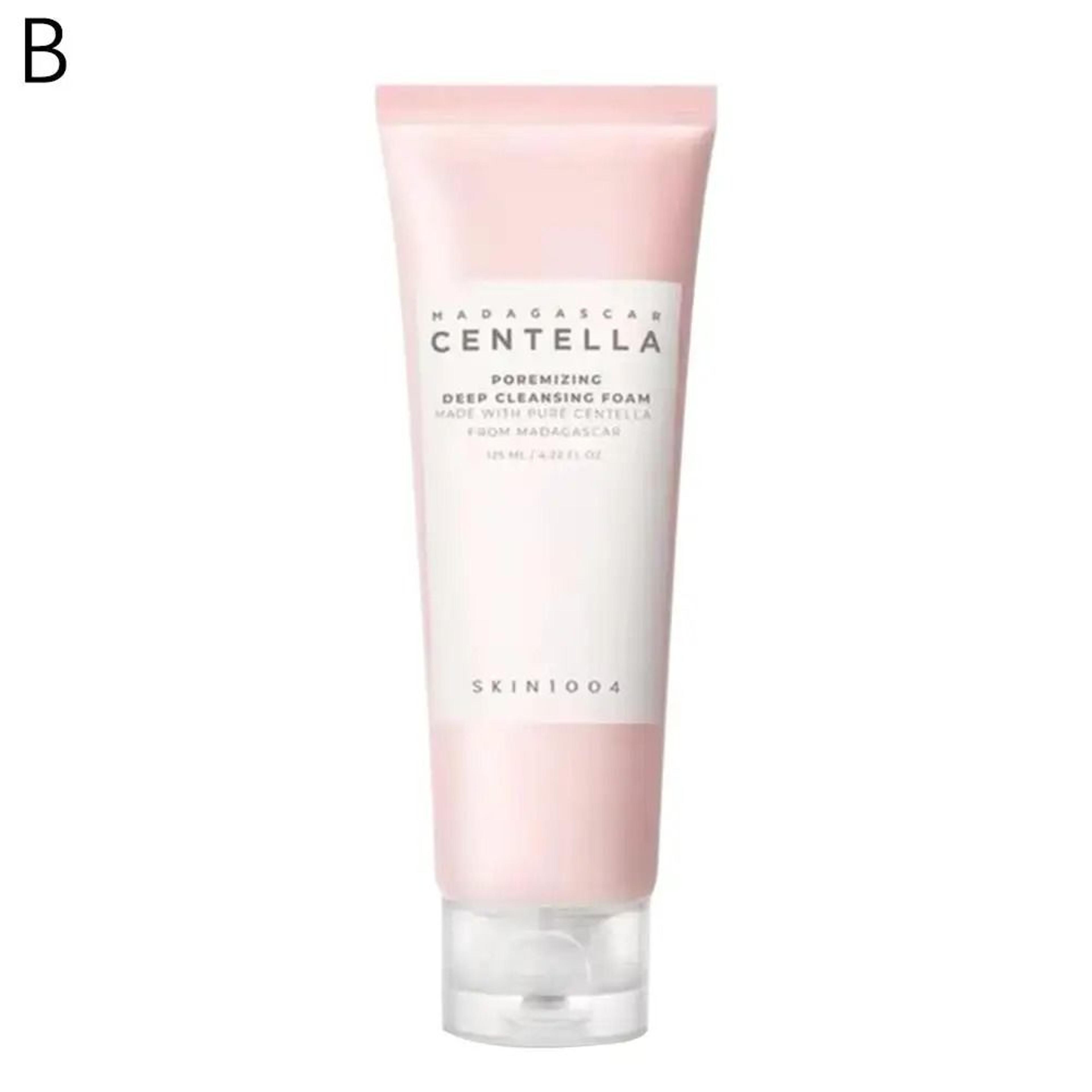 Centella Asiatica Deep Cleansing Foam Facial Cleanser For Oil Control And Soothing Care 7