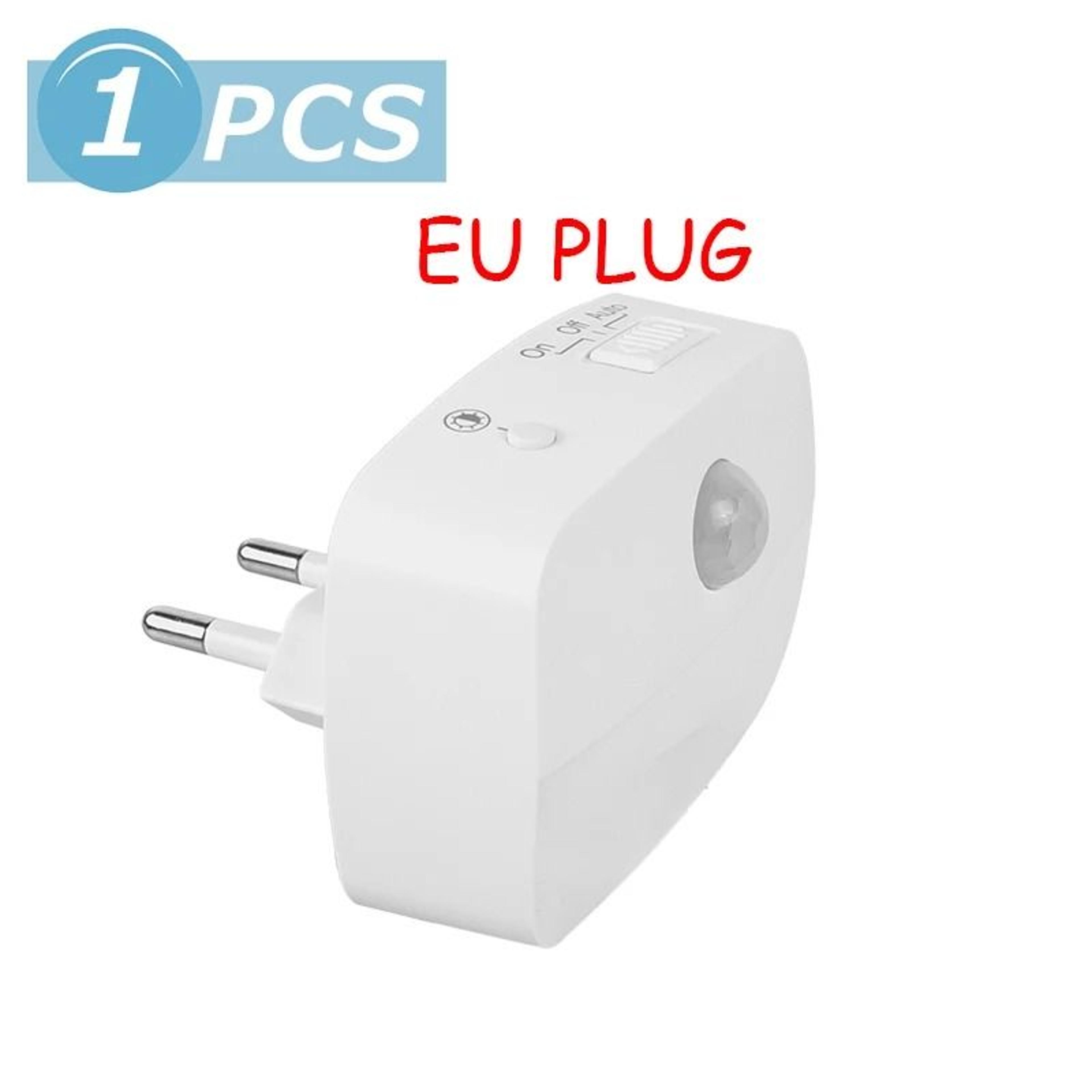LED Night Light Mini PIR Motion Sensor Plug In Lamp For Bedroom And Hallway 7