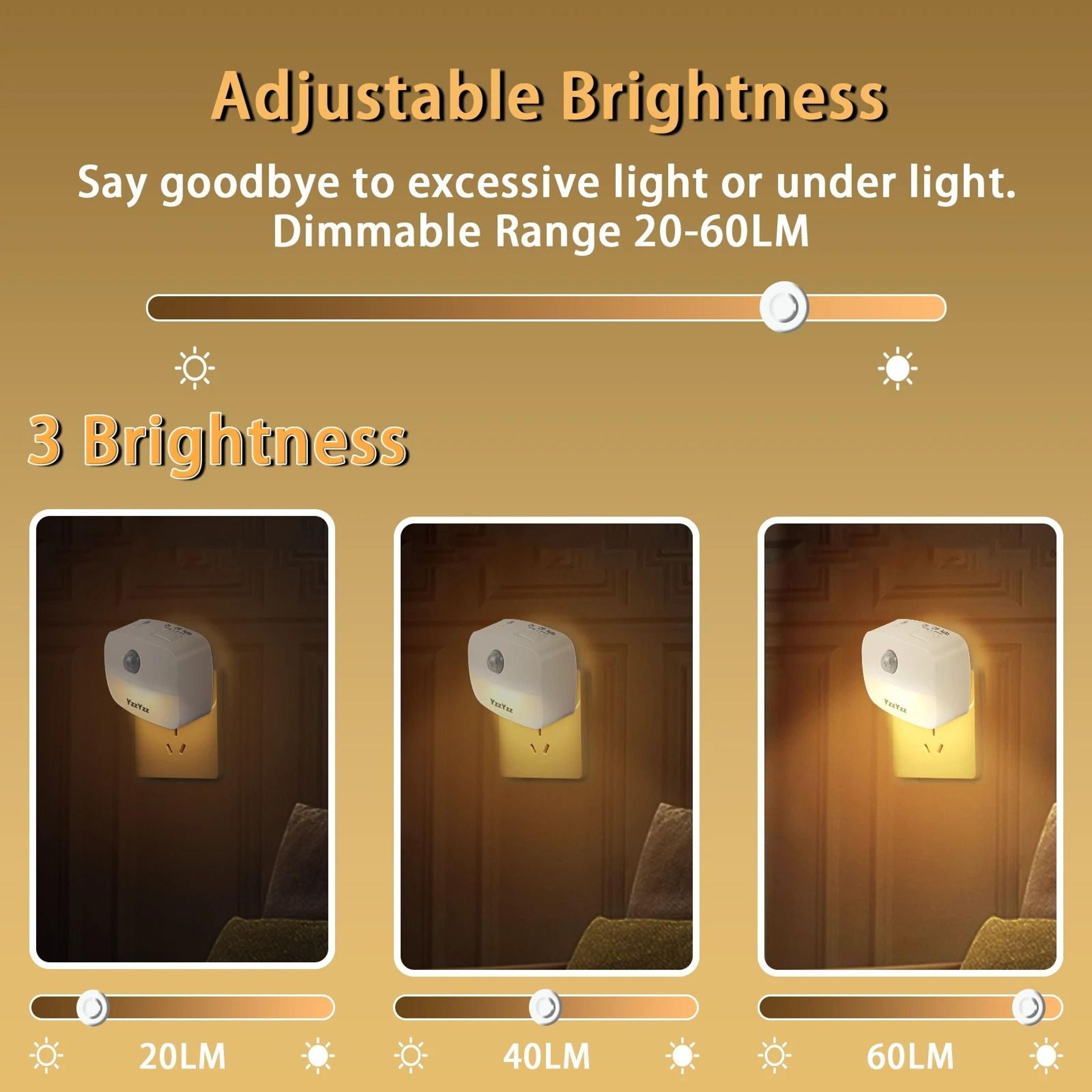 Mini LED Night Light With PIR Motion Sensor For Bedroom And Hallway 2