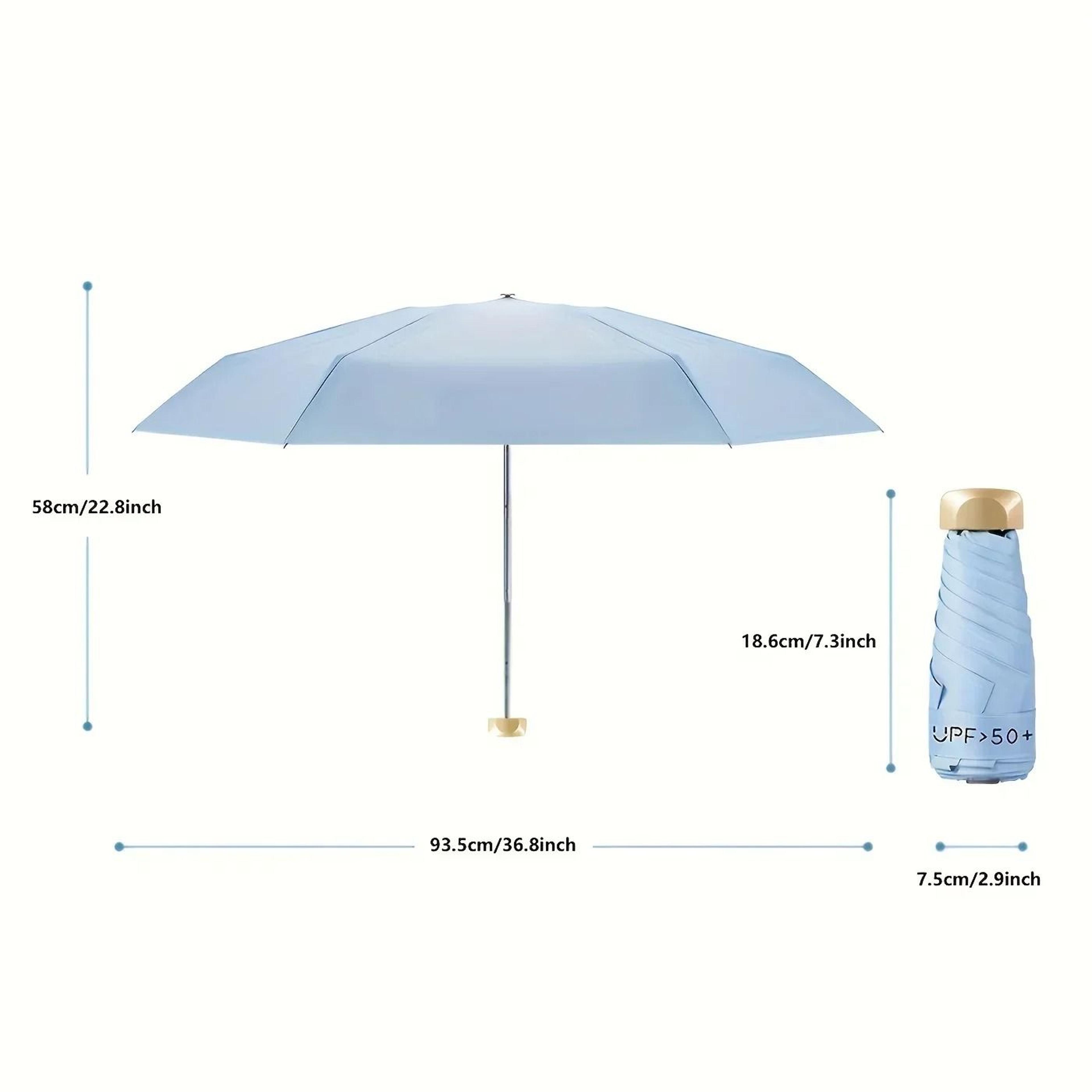 Mini Pocket Umbrella UV Protection Folding Sun And Rain Umbrella 5