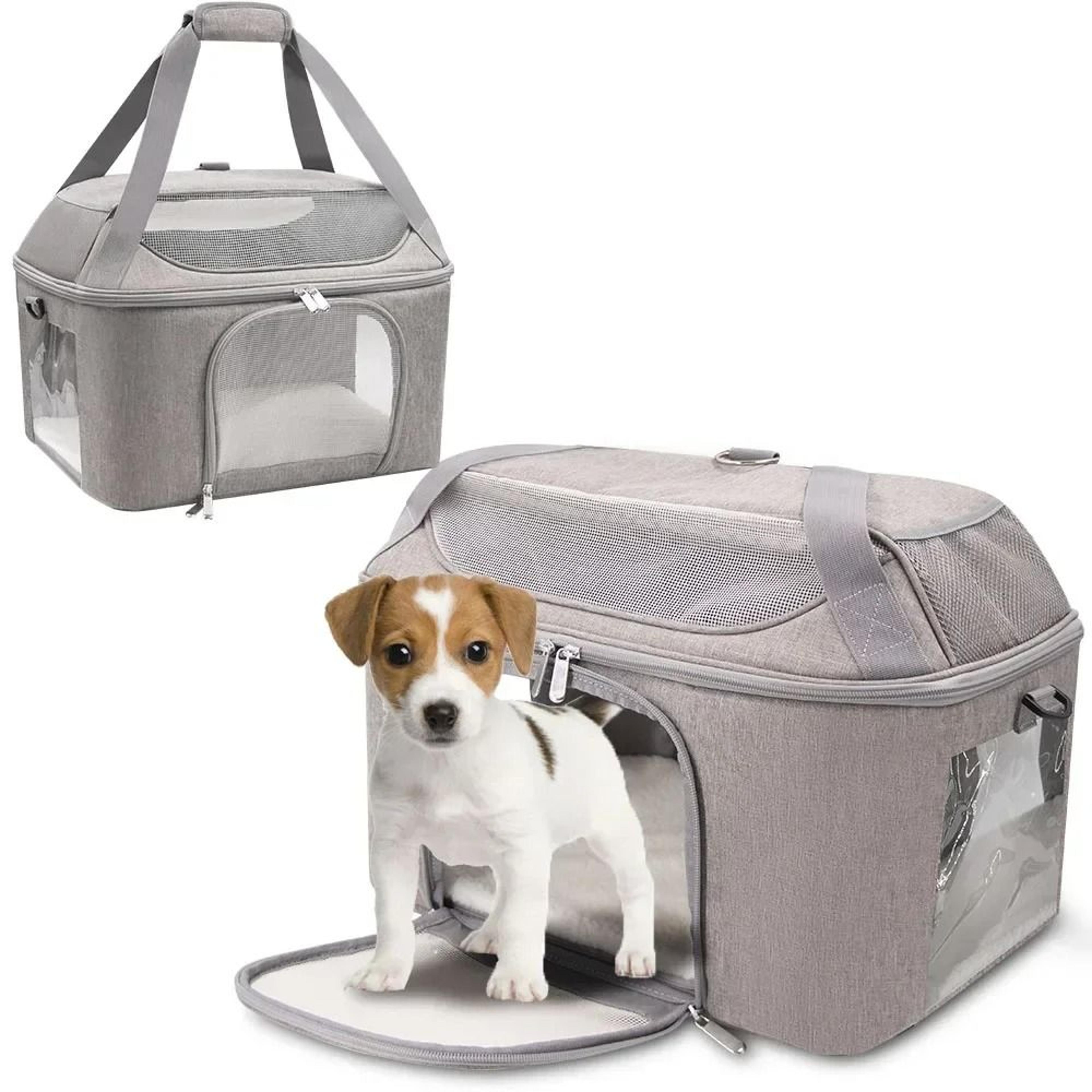 breathable airline approved dog backpack carrier portable foldable pet travel bag for small dogs and cat