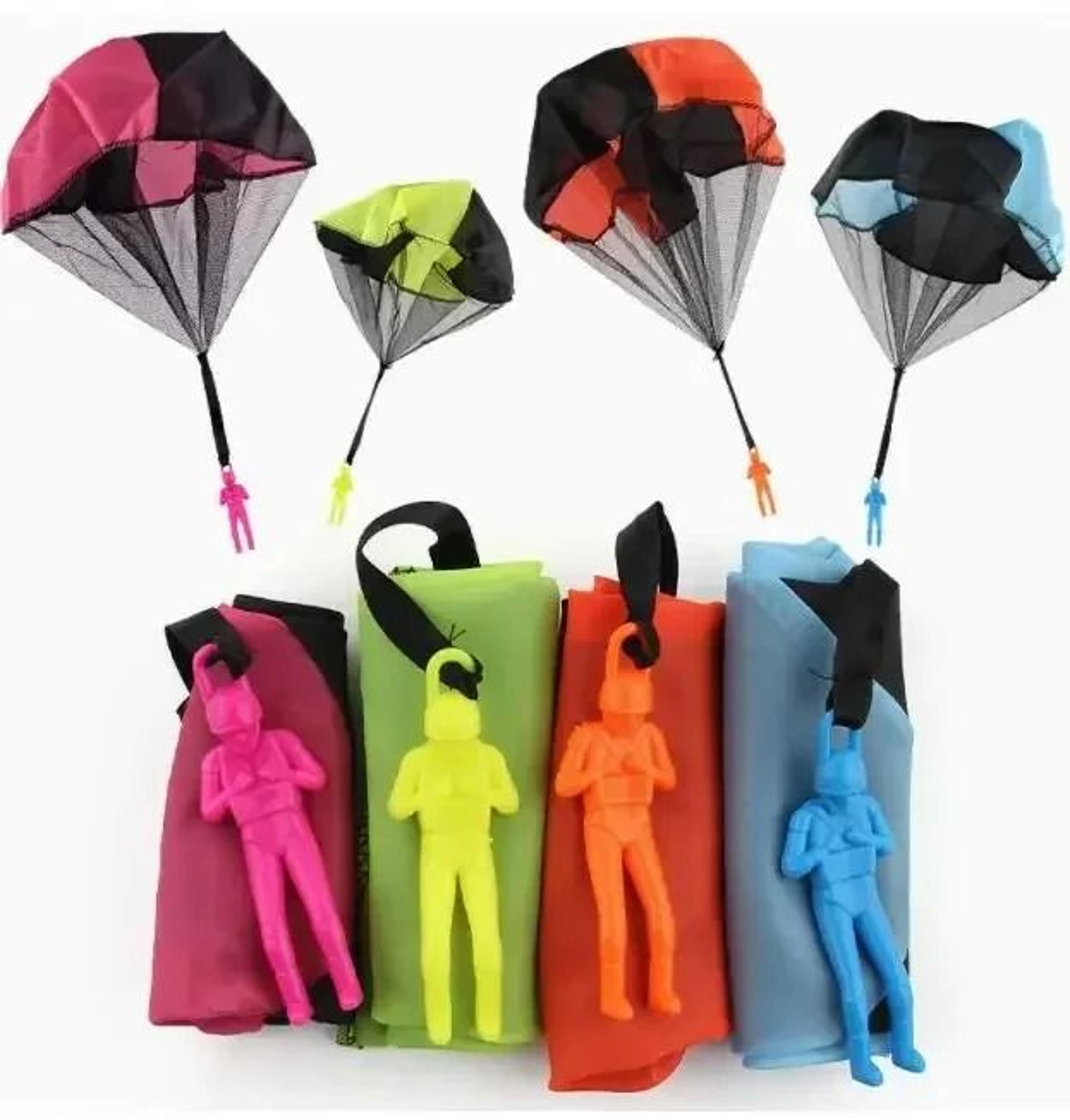 Outdoor Childrens Paratrooper Toy Educational Flying Sport Hand Throwing Mini Soldier Parachute 6