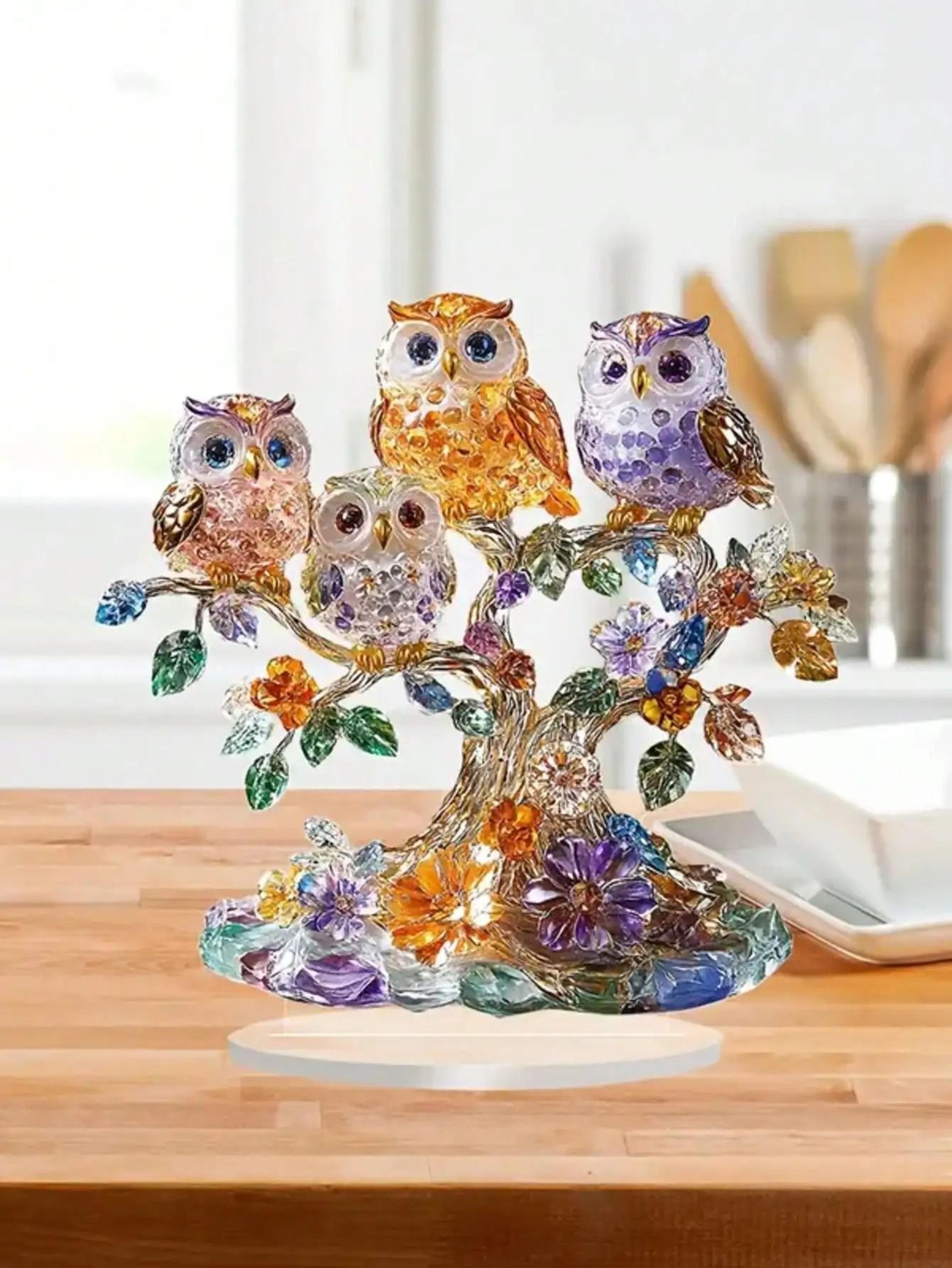 Owl Family Ornament Anime Themed Collectible Home And Office Decoration 18