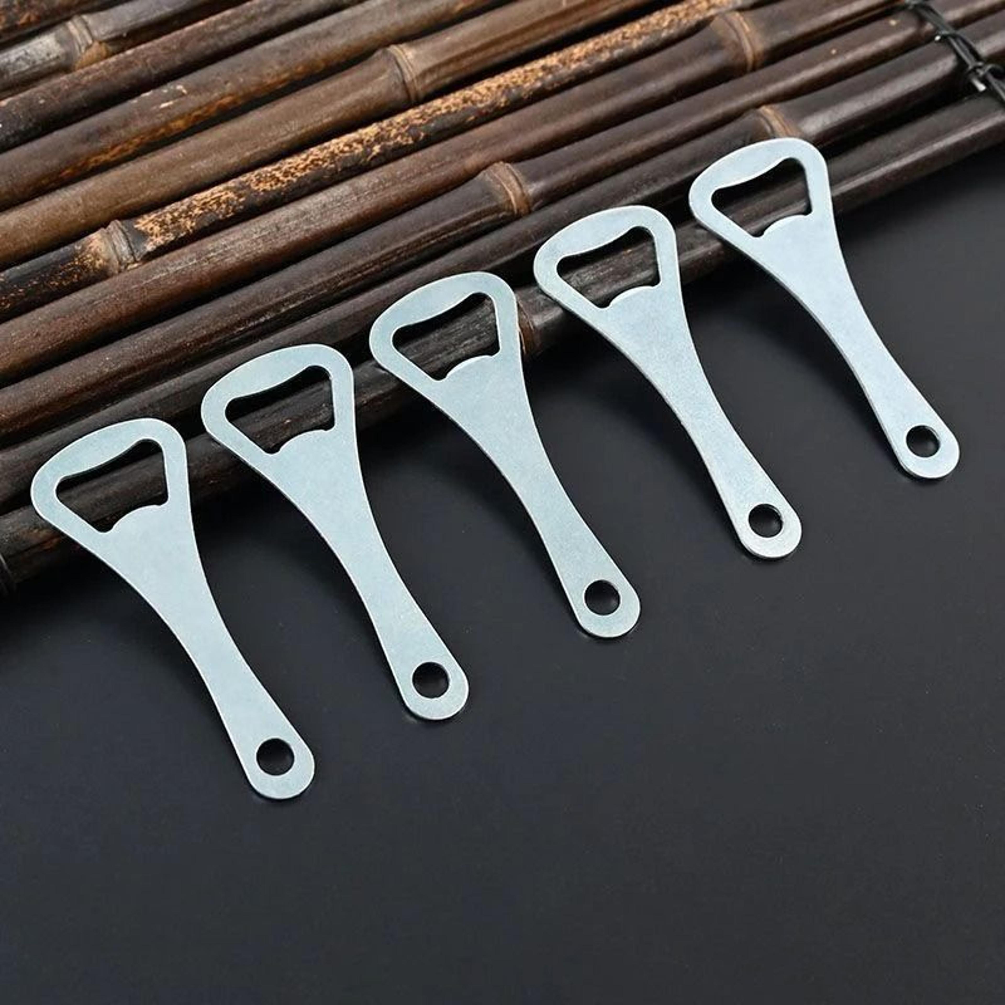 10PCS Professional Stainless Steel Bottle Opener Set  Mirror Polished  HeavyDuty 4