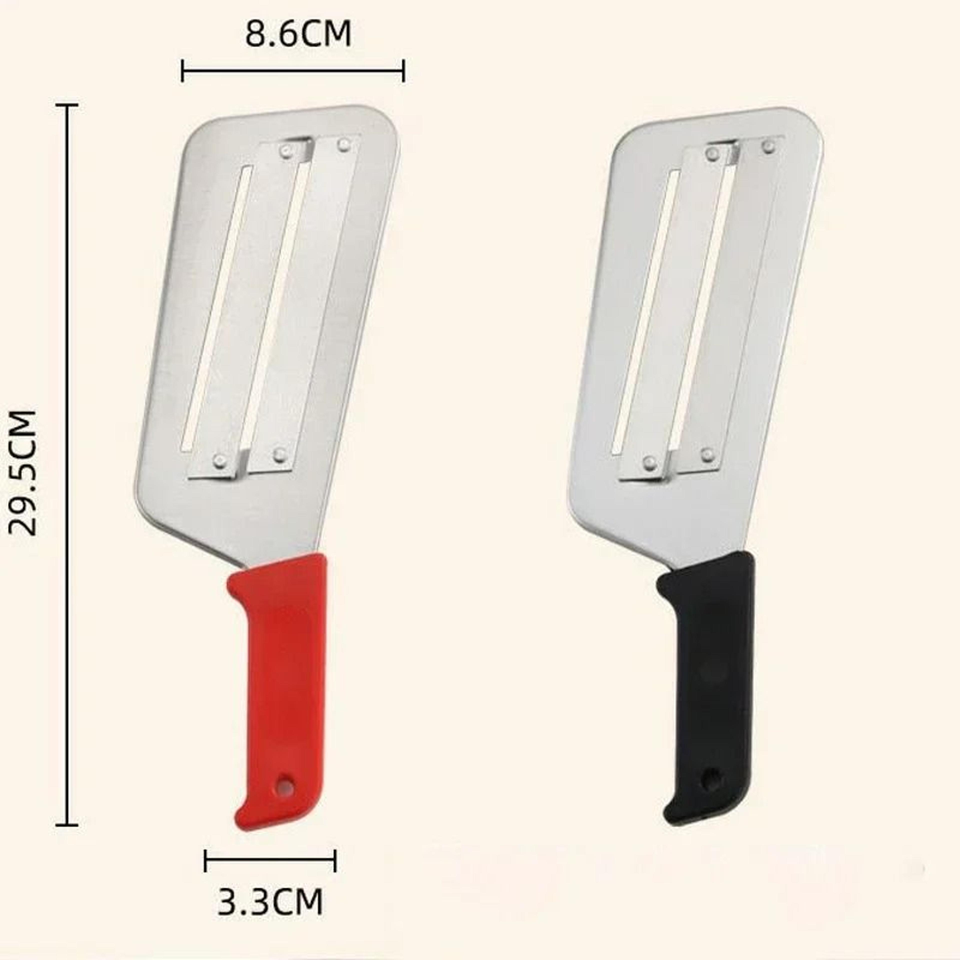 JUSTINLAU Stainless Steel Cabbage Slicer  Multifunction DualBlade Vegetable Knife 5