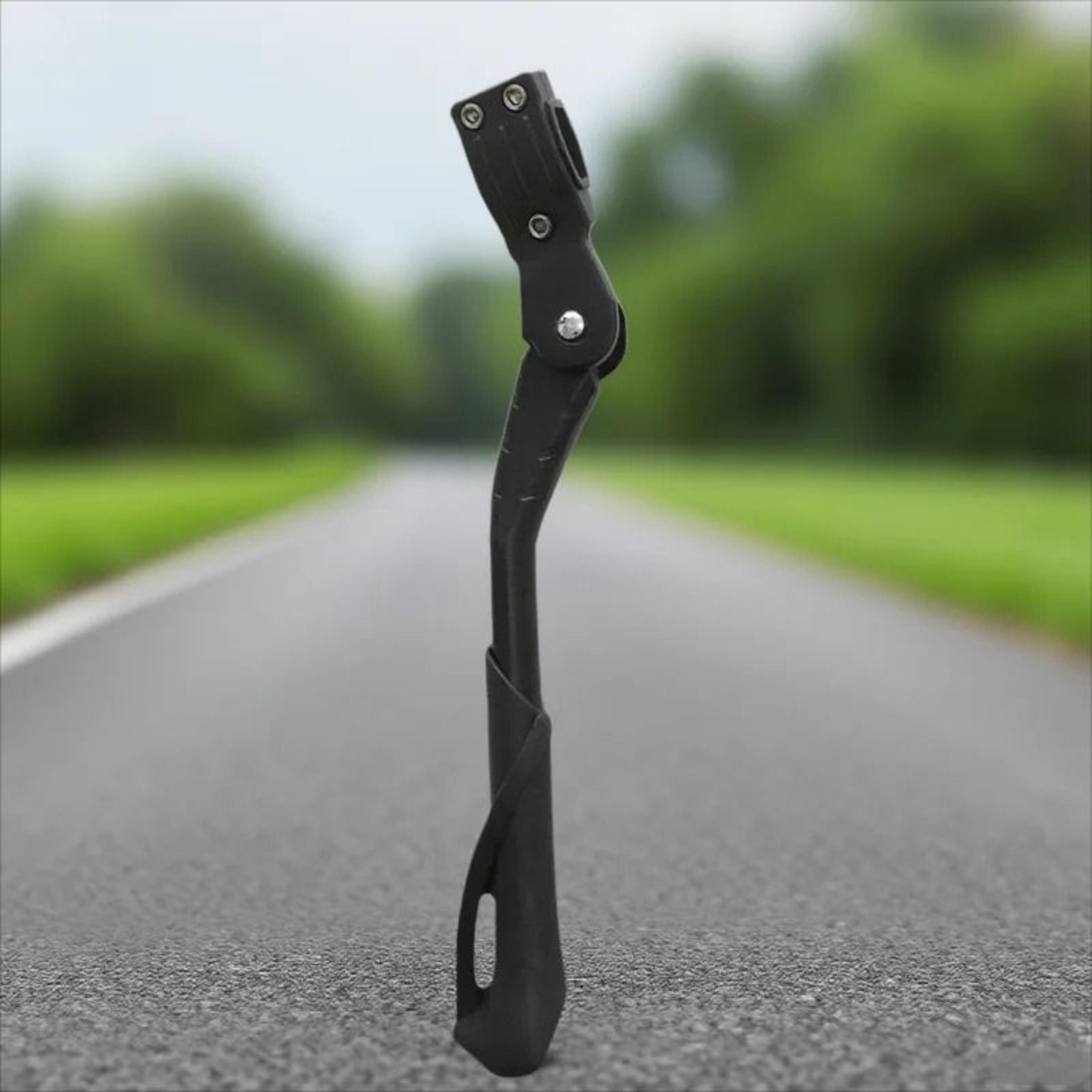 adjustable aluminum alloy bike kickstand – universal side stand for mtb, electric & snow bikes