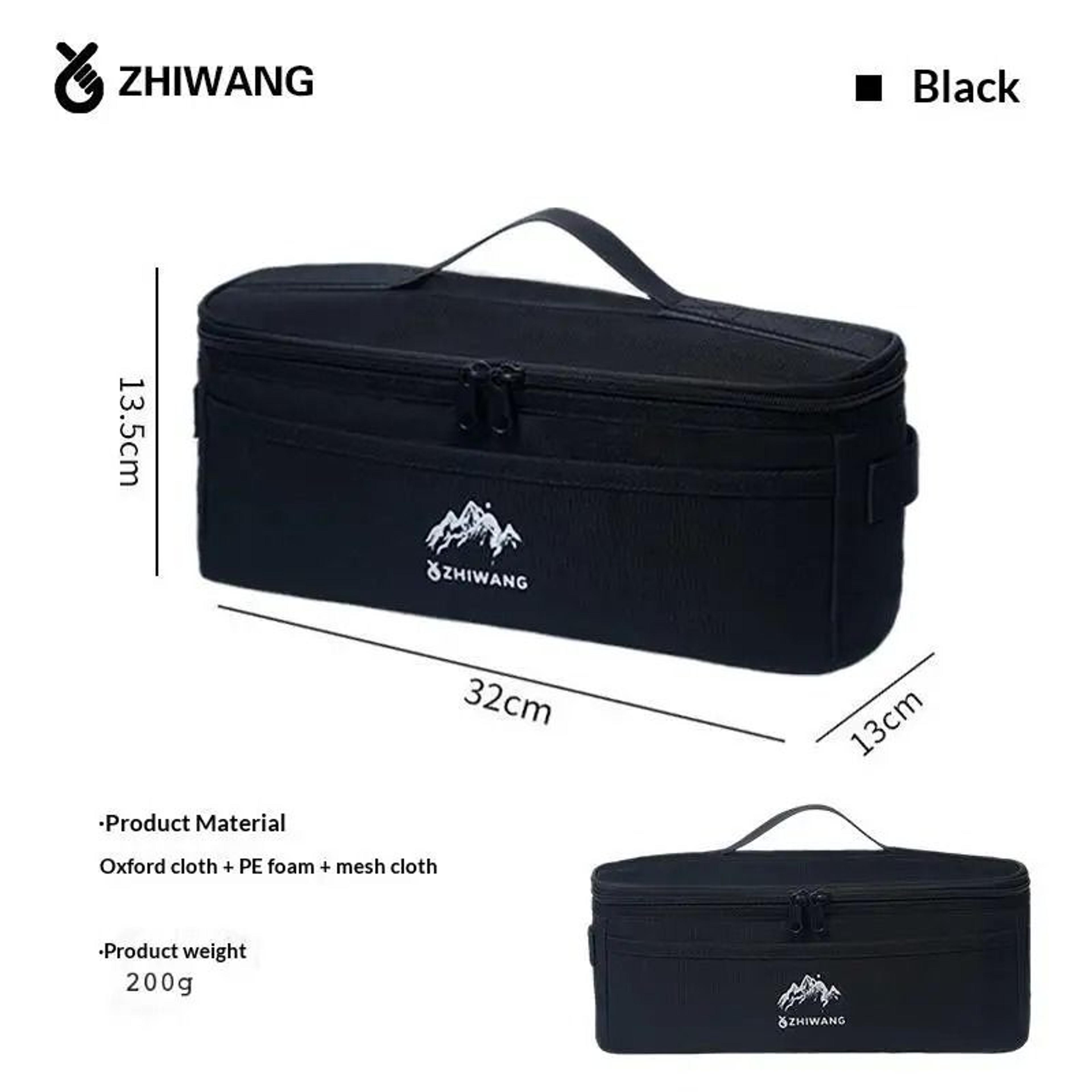 Outdoor MultiFunctional Tableware Storage Bag  Portable Oxford Cloth Organizer For Camping  Picnics 5