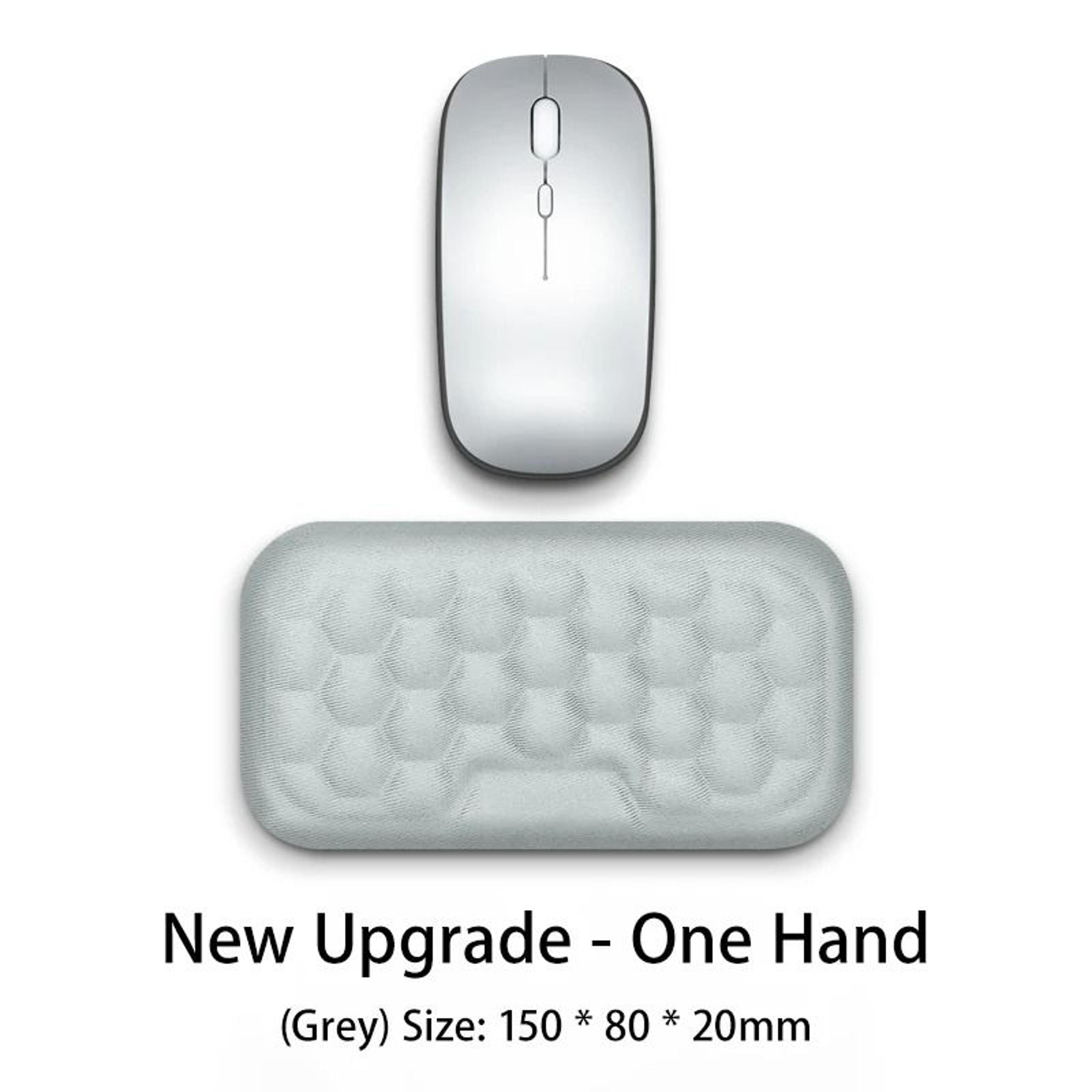 Wrist Mouse Keyboard Pad With Ergonomic Memory Foam Support For Office And Home Computers 7