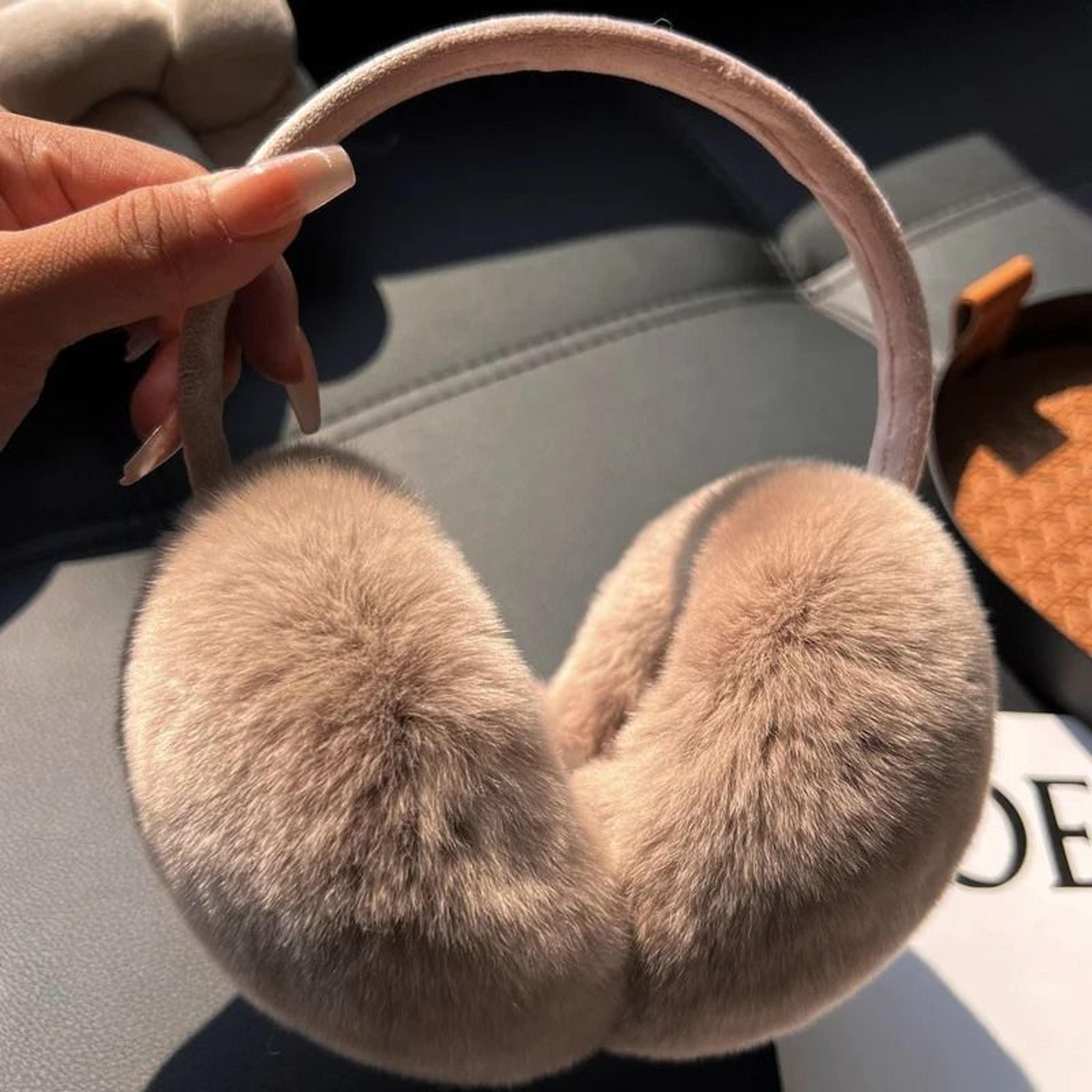 Outdoor Warm Plush Earmuffs Ideal Christmas Gift Folding Winter Ear Protectors For Cycling And Trav 9