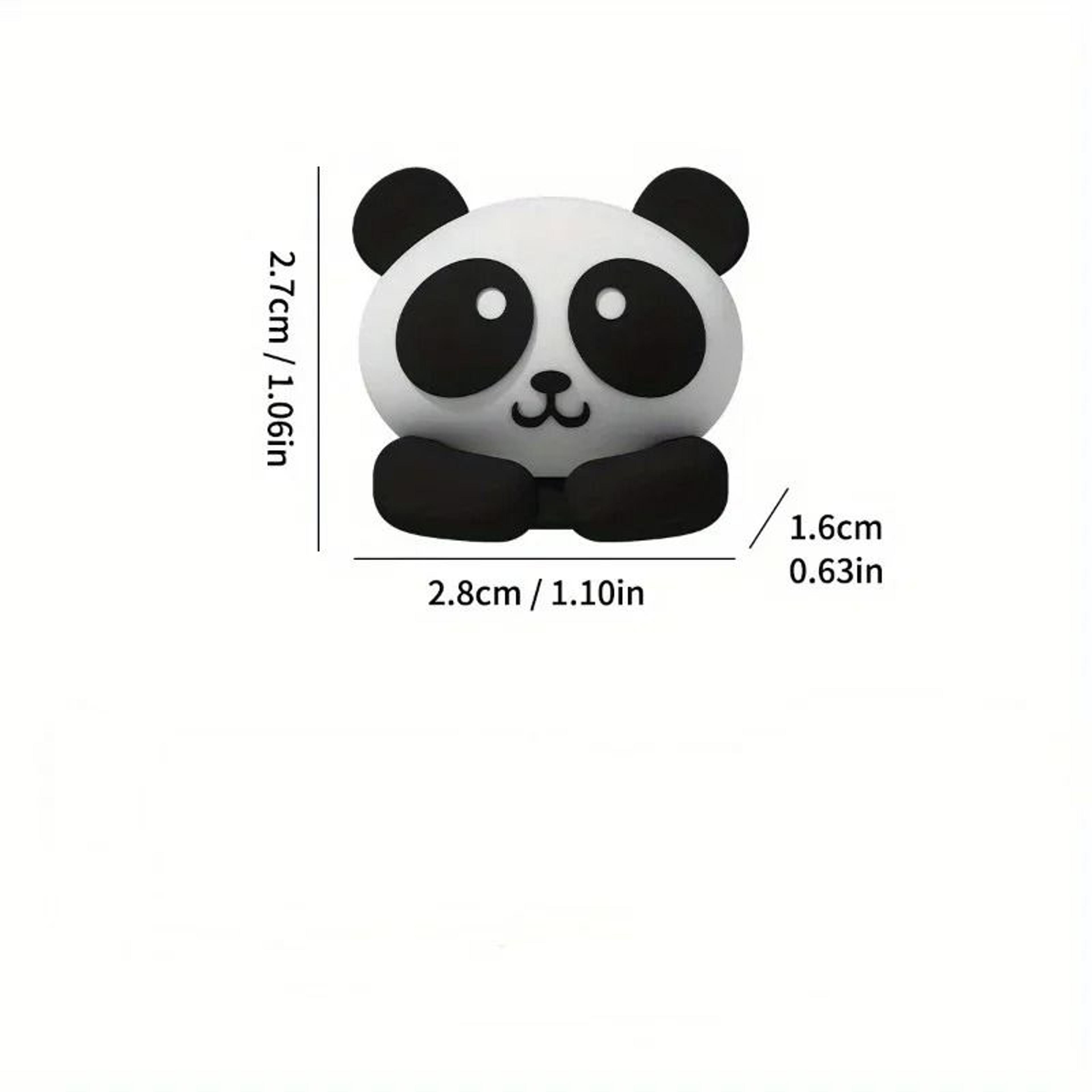 Cute Panda Animal Cable Clip And Charging Cable Holder With Protective Cover For Tables And Bedside 2