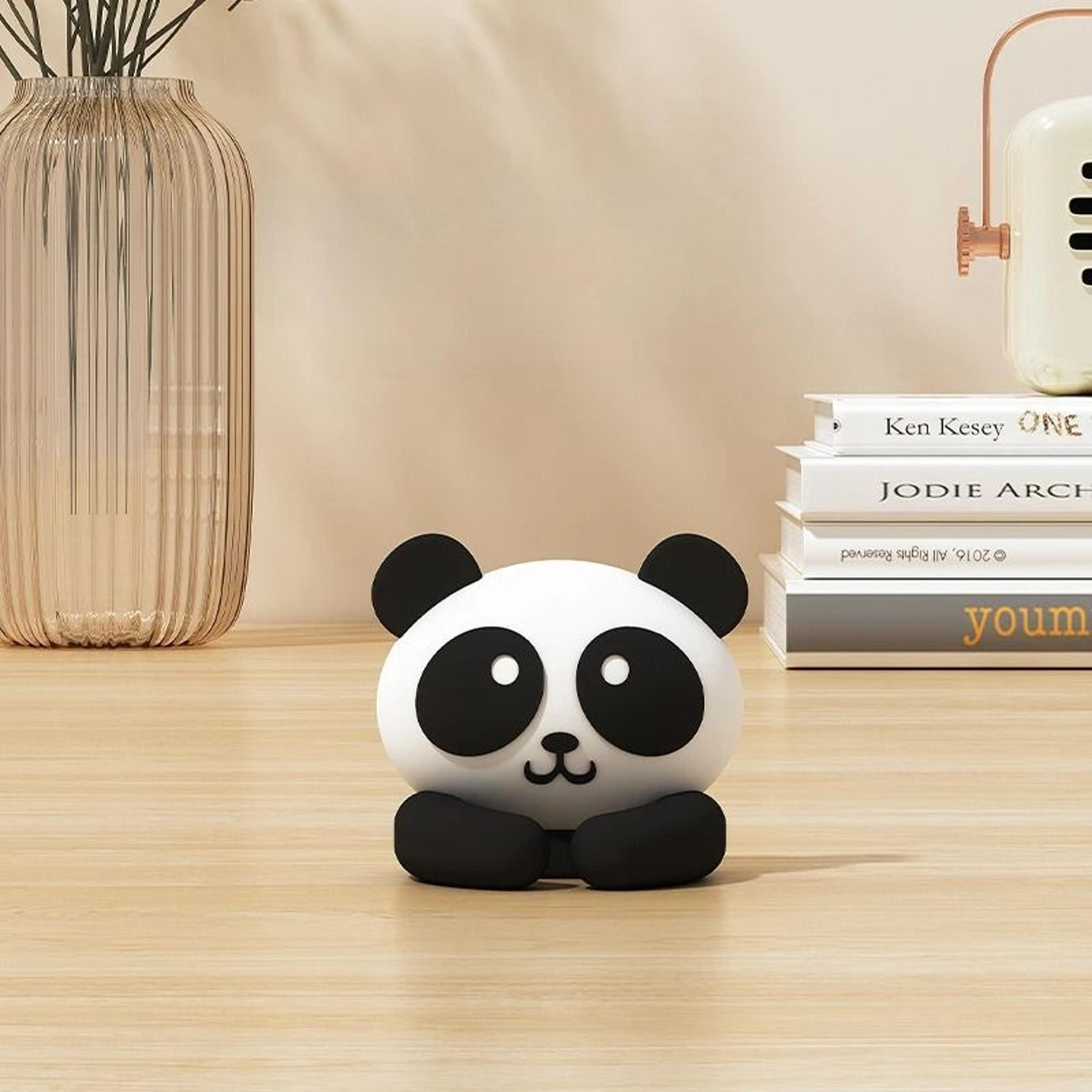 Cute Panda Animal Cable Clip And Charging Cable Holder With Protective Cover For Tables And Bedside 7