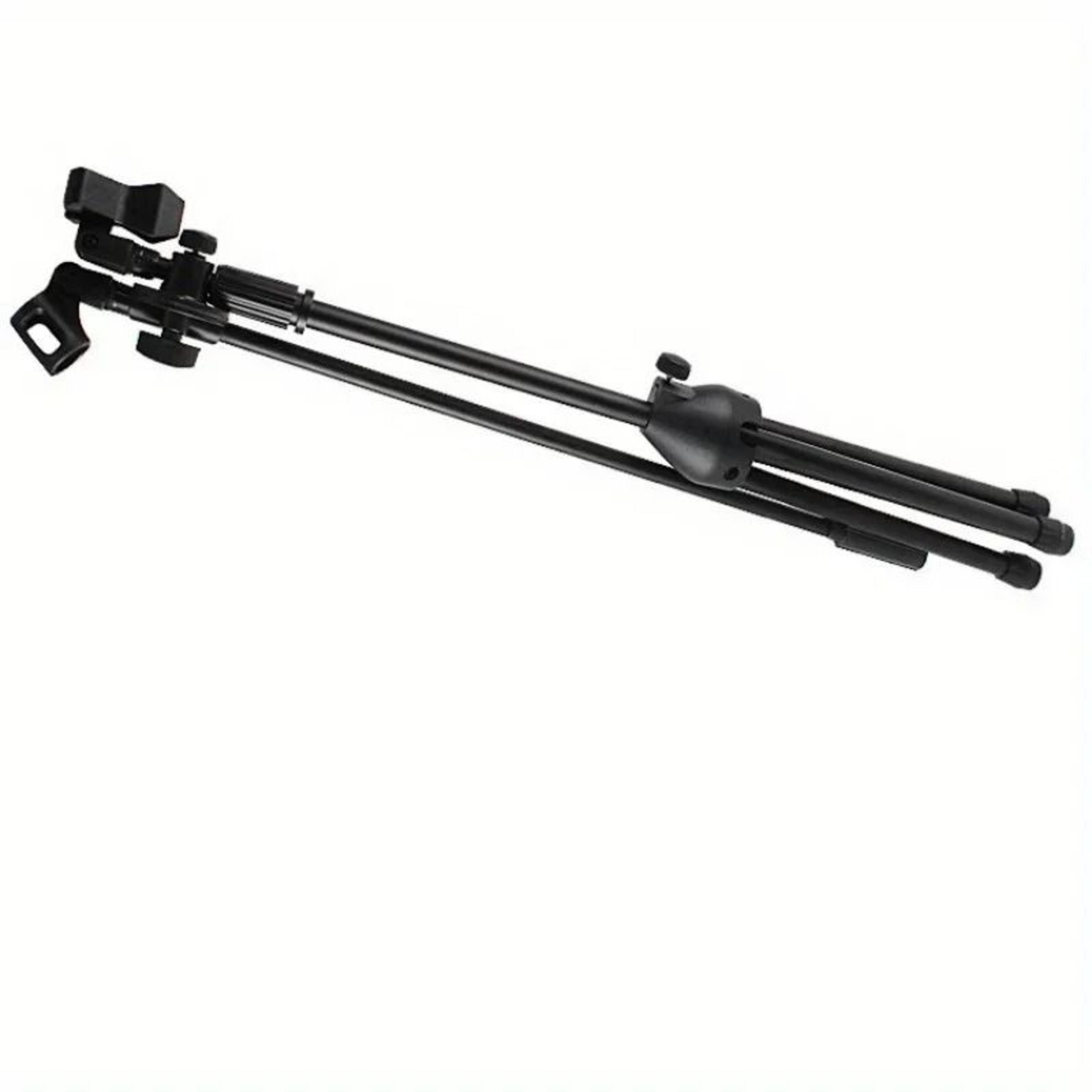 Tripod Boom Microphone Stand With Adjustable Arms And Mic Clip 2
