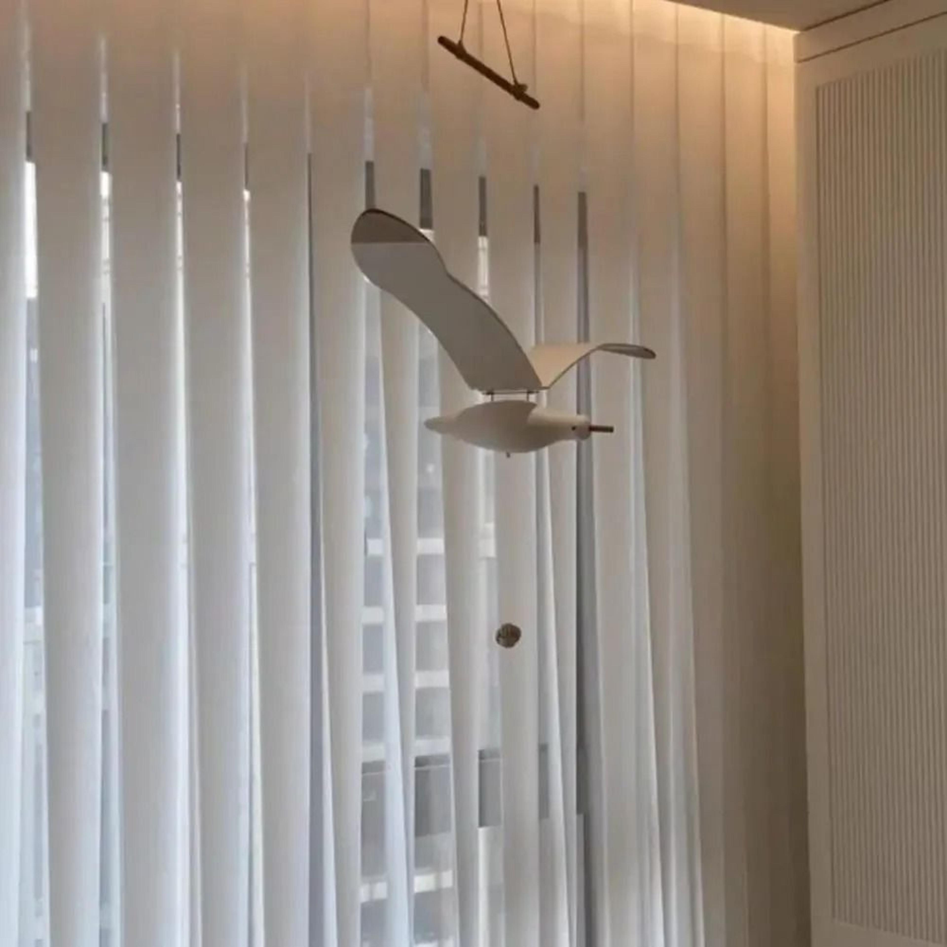 Creative Wooden Wall Hanging Flying Seagull Bird Decoration 4