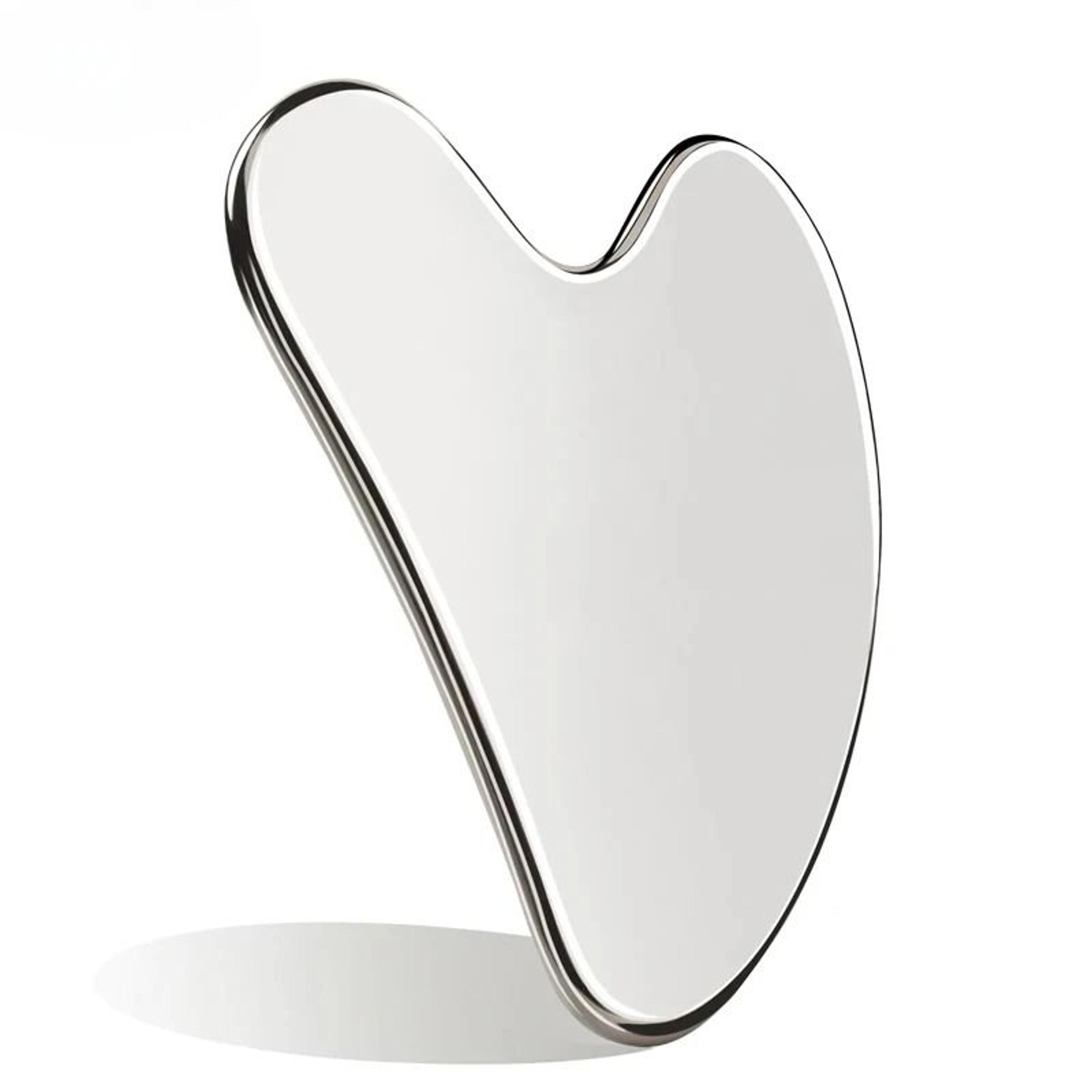 Stainless Steel Facial GuaSha Scraping  Lifting Massage Tool 1
