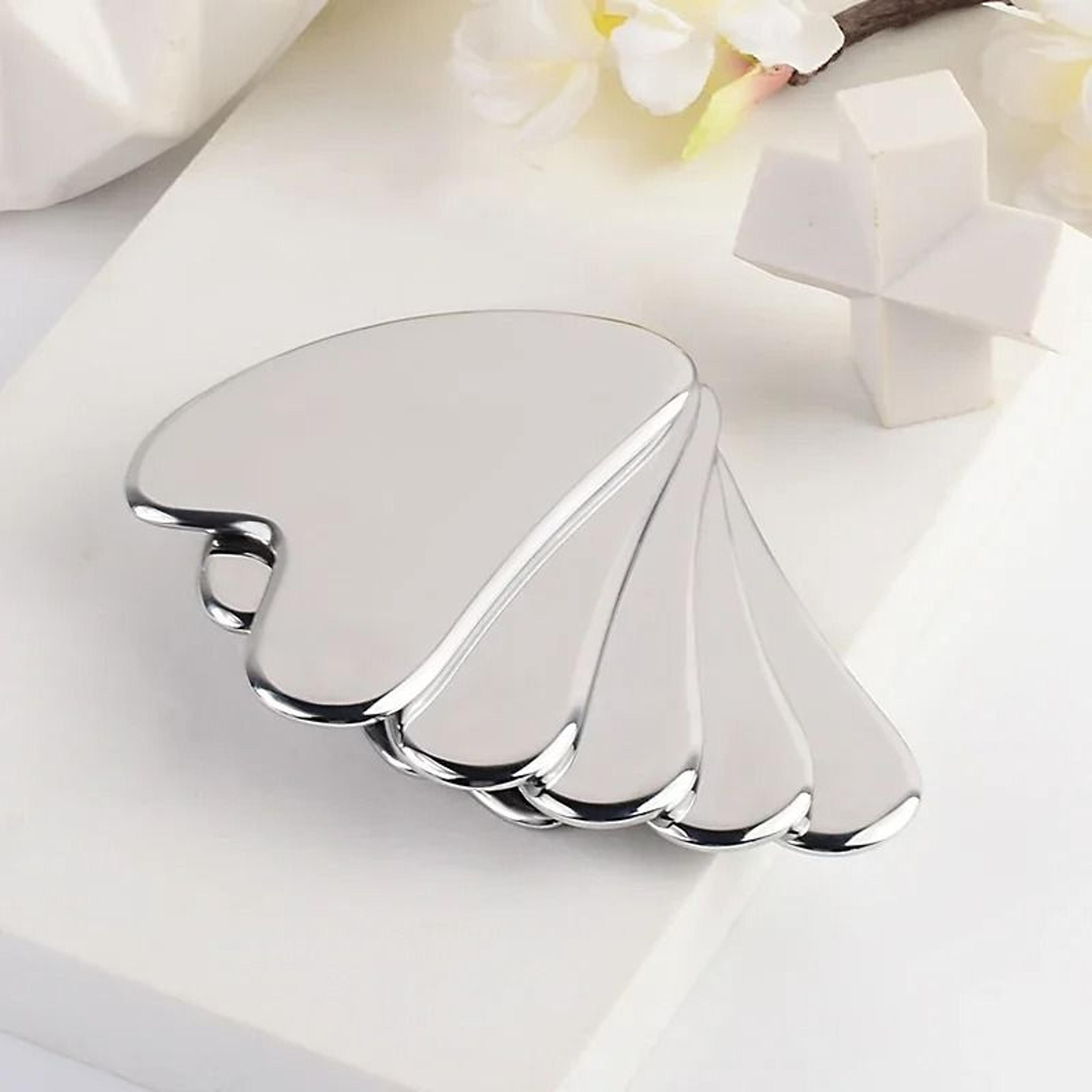 Stainless Steel Facial GuaSha Scraping  Lifting Massage Tool 5