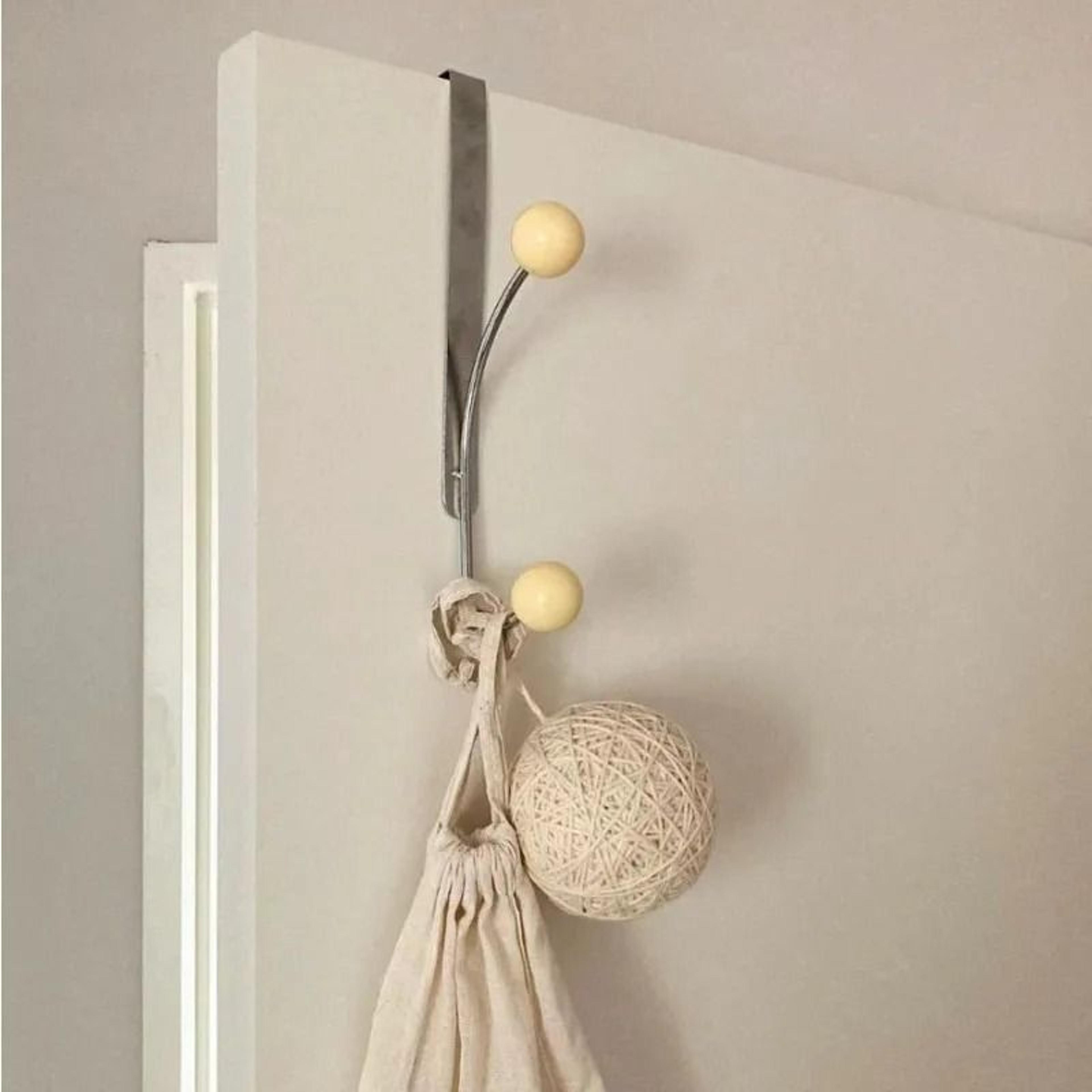 Household Wrought Iron OvertheDoor Storage Hook 4