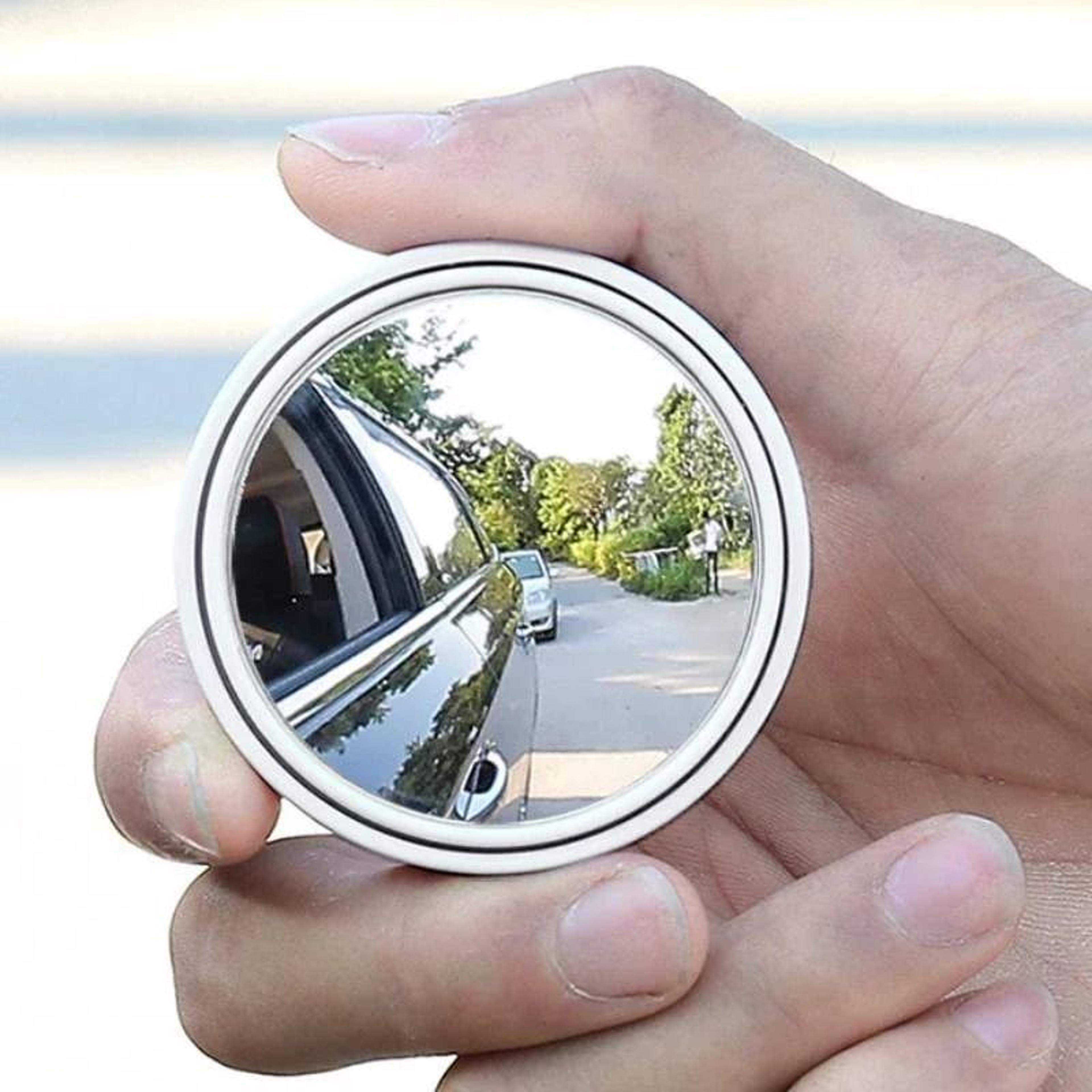 360 Degree Adjustable Convex Blind Spot Mirror Set For Safe Driving 4