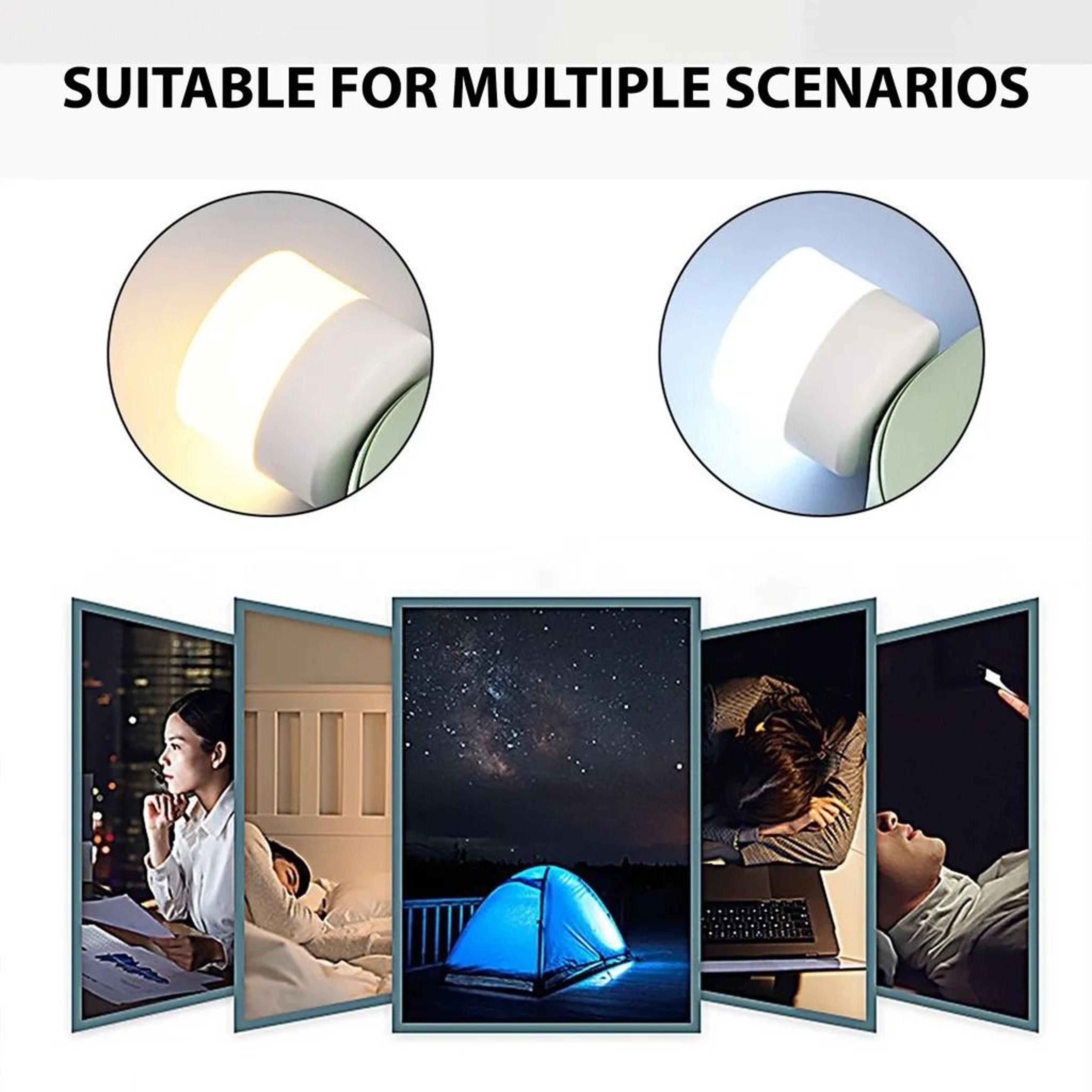 Portable Eye Protection Mini USB LED Night Light  Reading And Charging Lamp 3