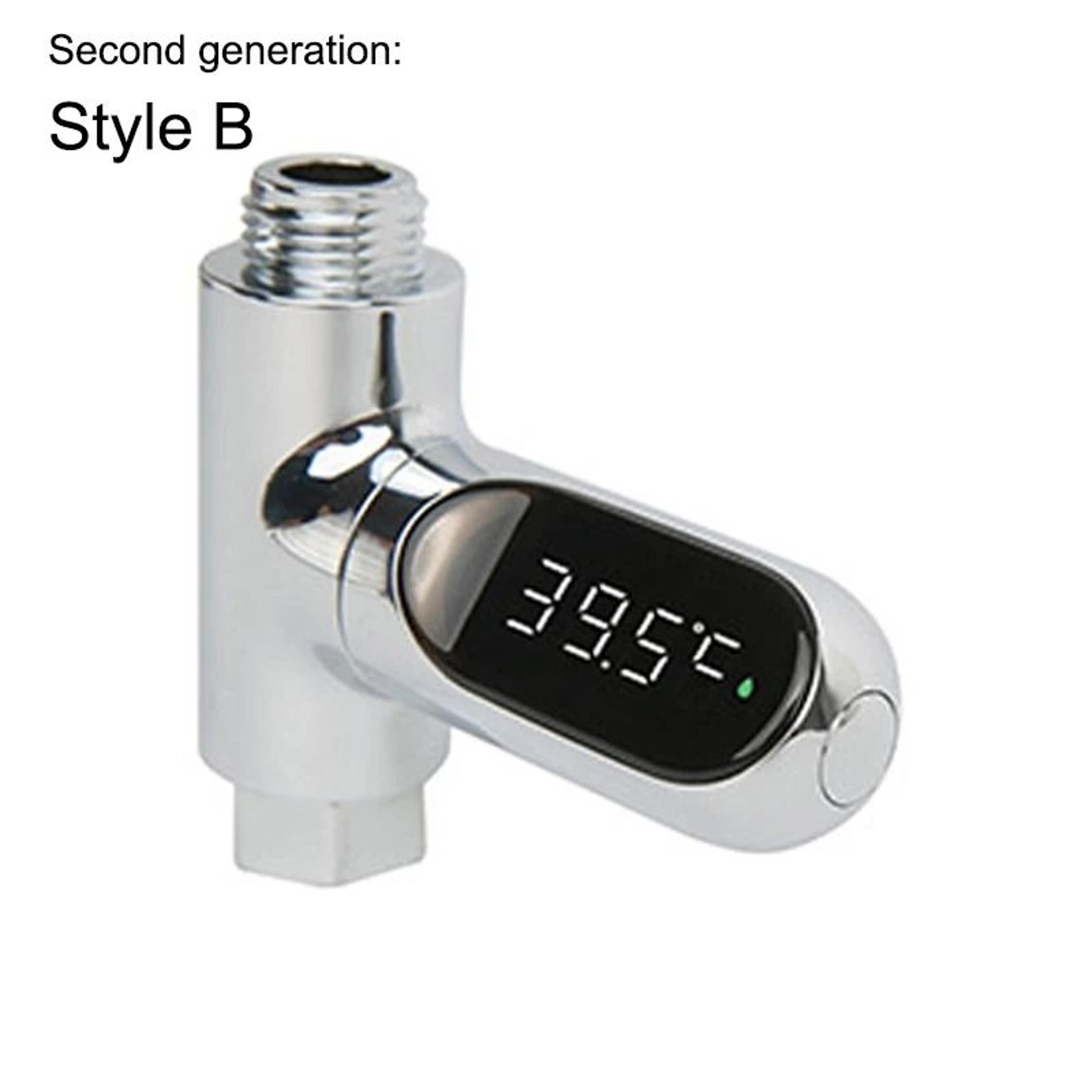 LED Display Household Water Shower Thermometer  RealTime Temperature Monitoring 6