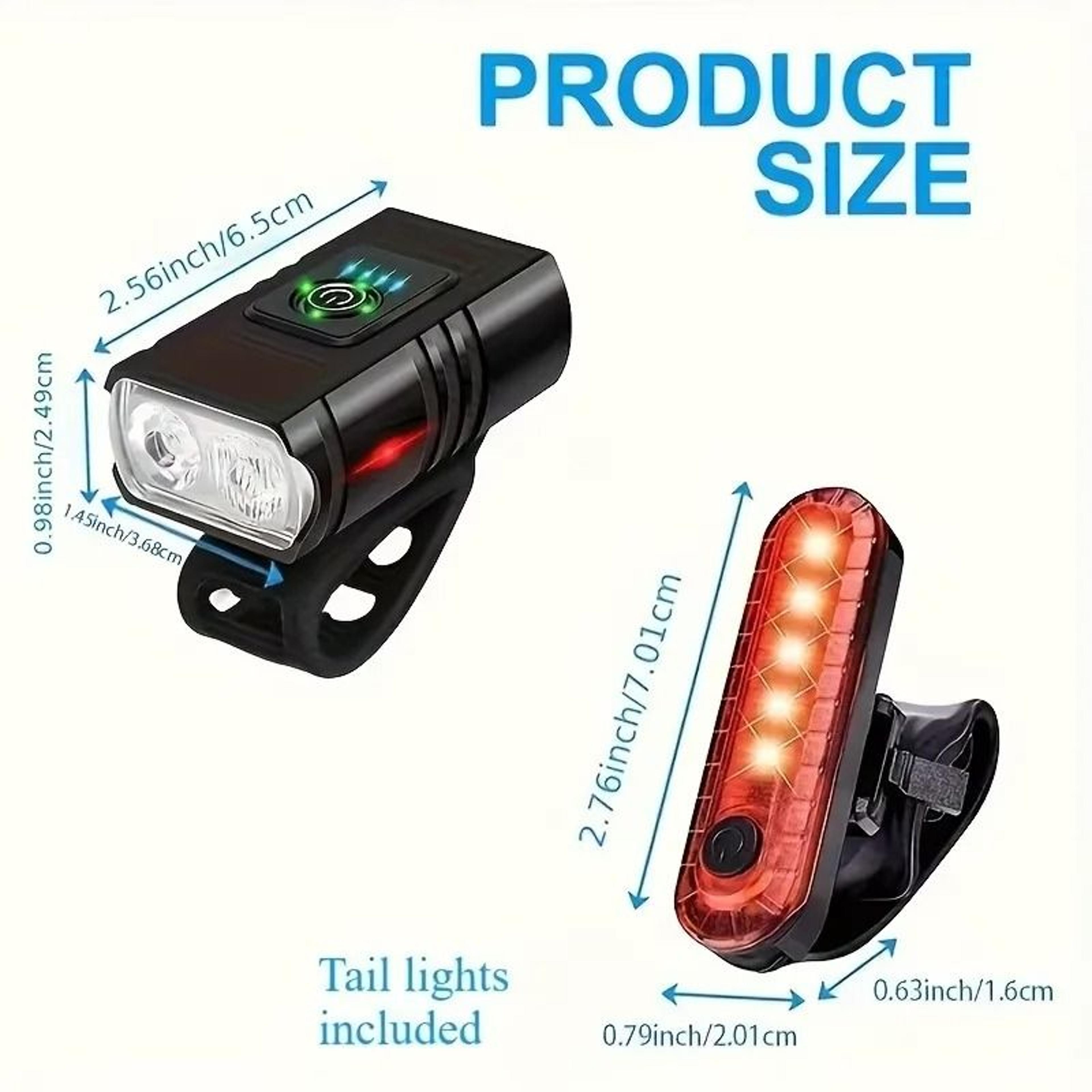 T6 LED Bicycle Front Light  HighIntensity Rechargeable Night Riding Headlamp 10