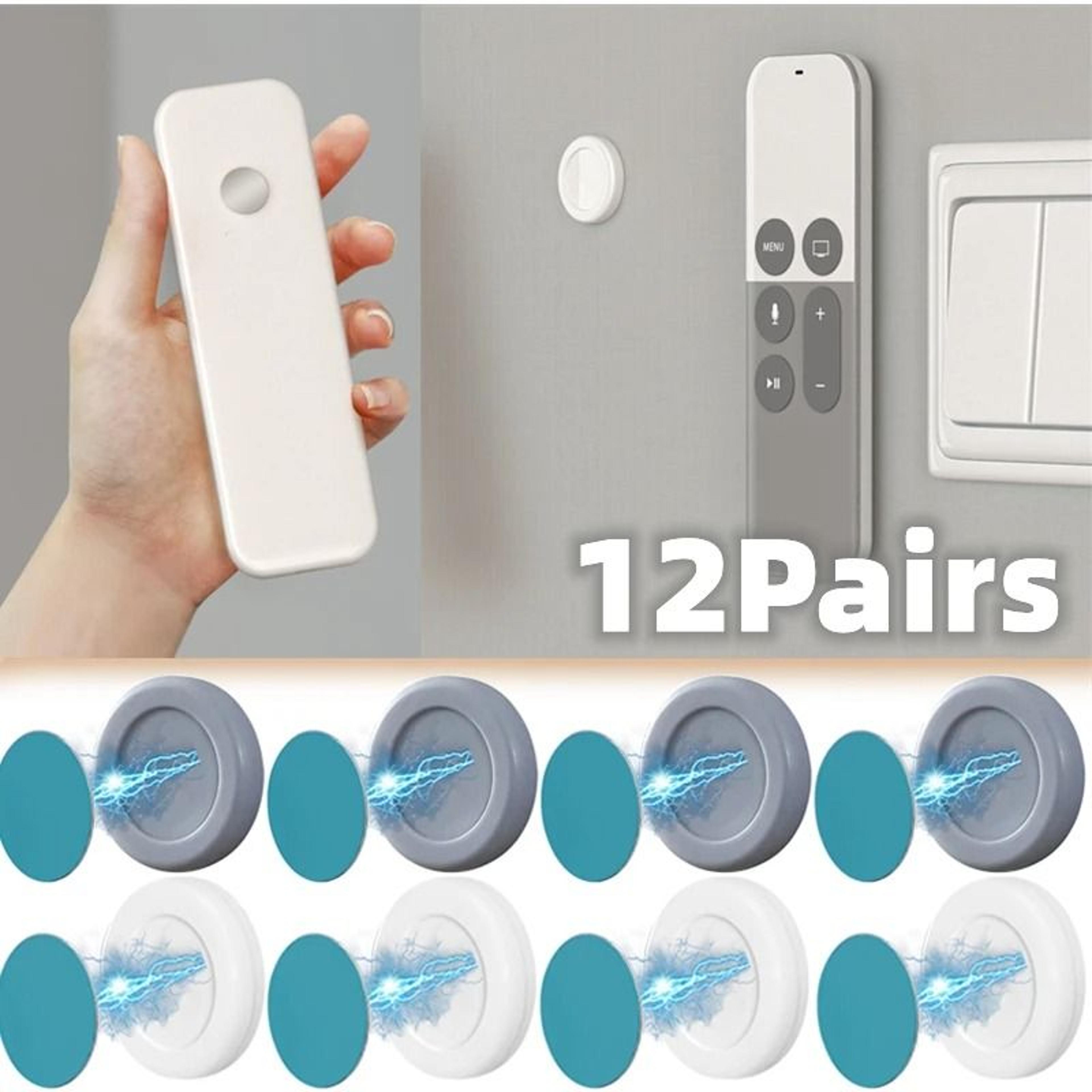 magnetic wall mount remote control invisible holder and strong organizer hooks