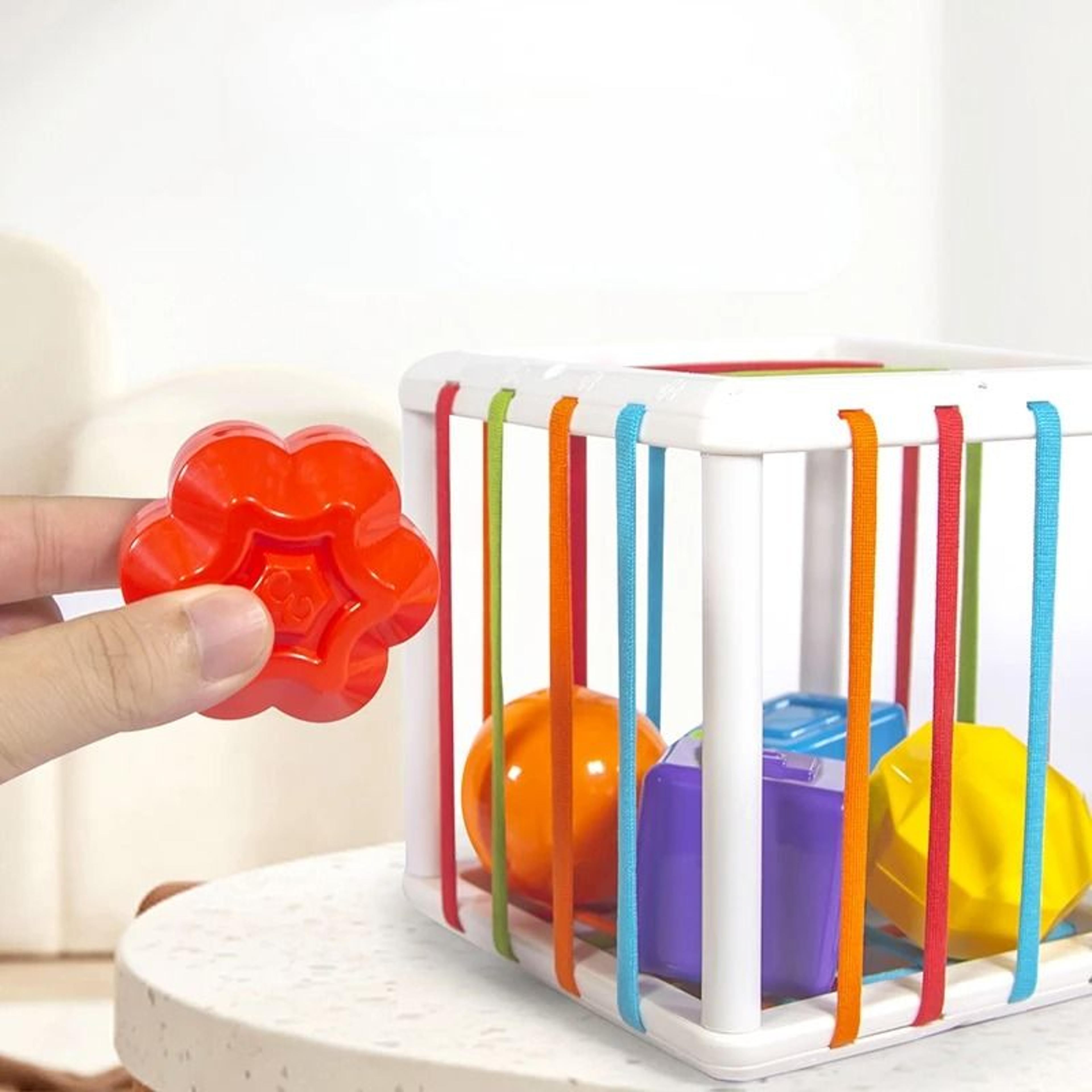Montessori Rainbow Sensory Training Grasping Toy For Infants 3