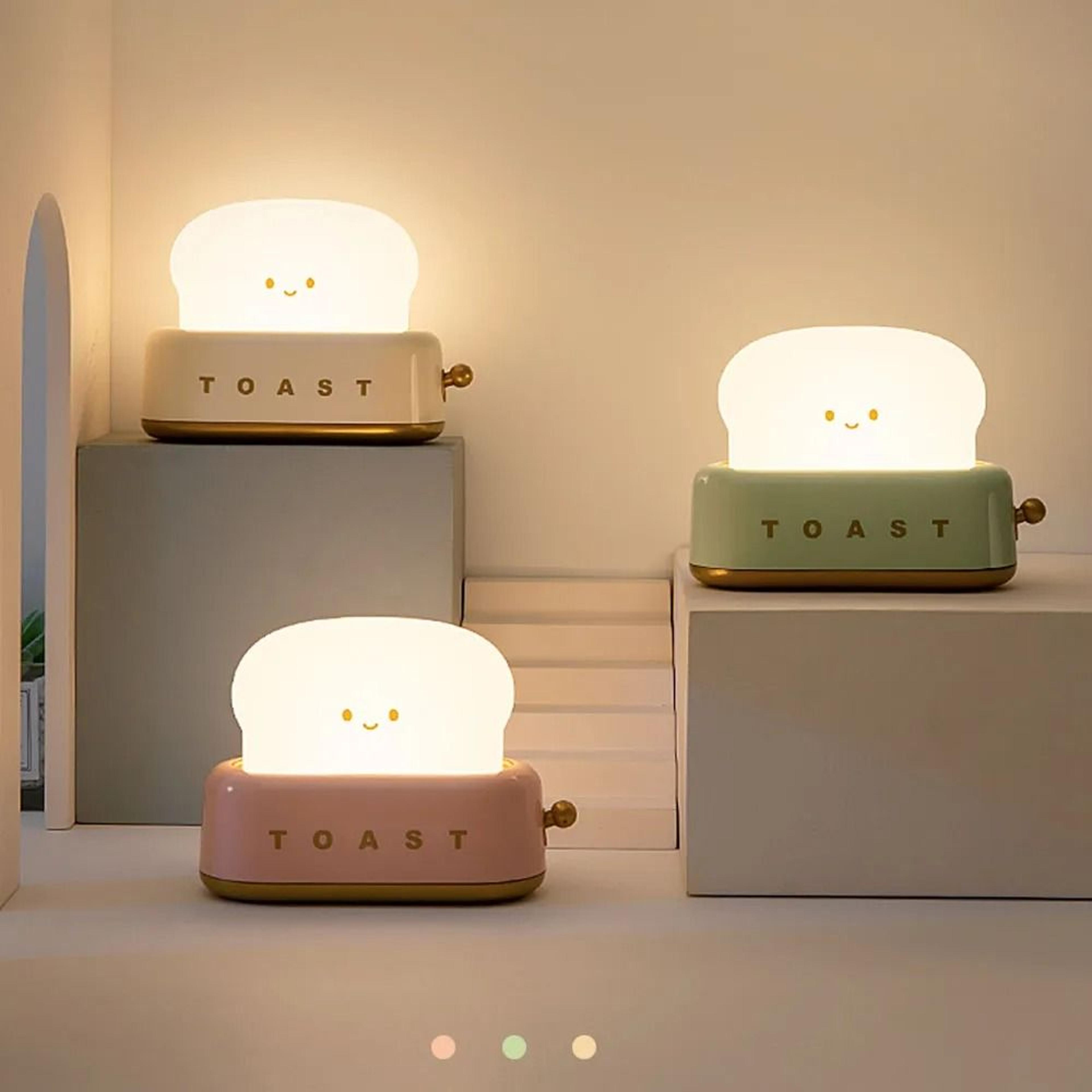 BANDIAN Bread Toast Cartoon LED Night Light 5