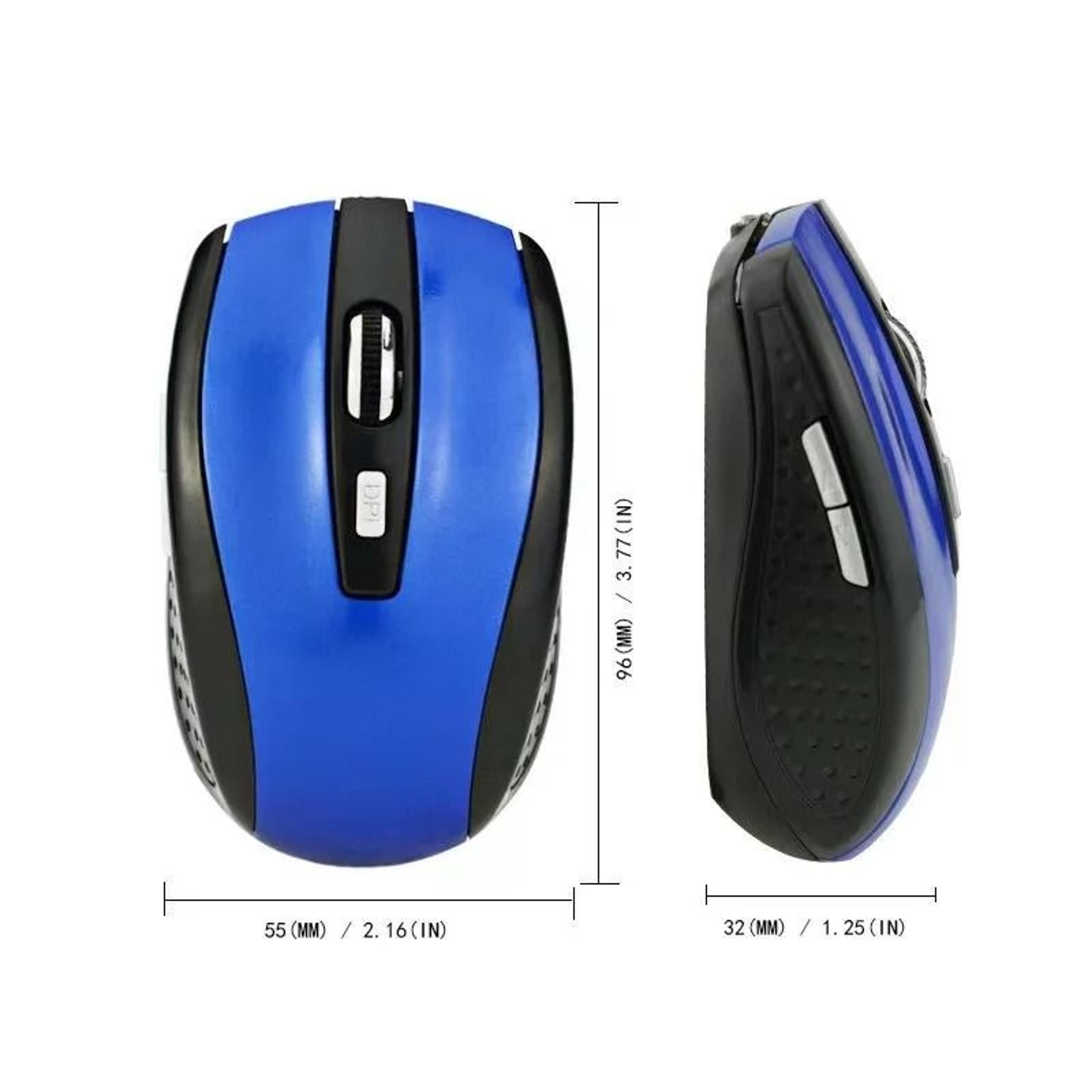 Ergonomic 24G Wireless Optical Mouse 8