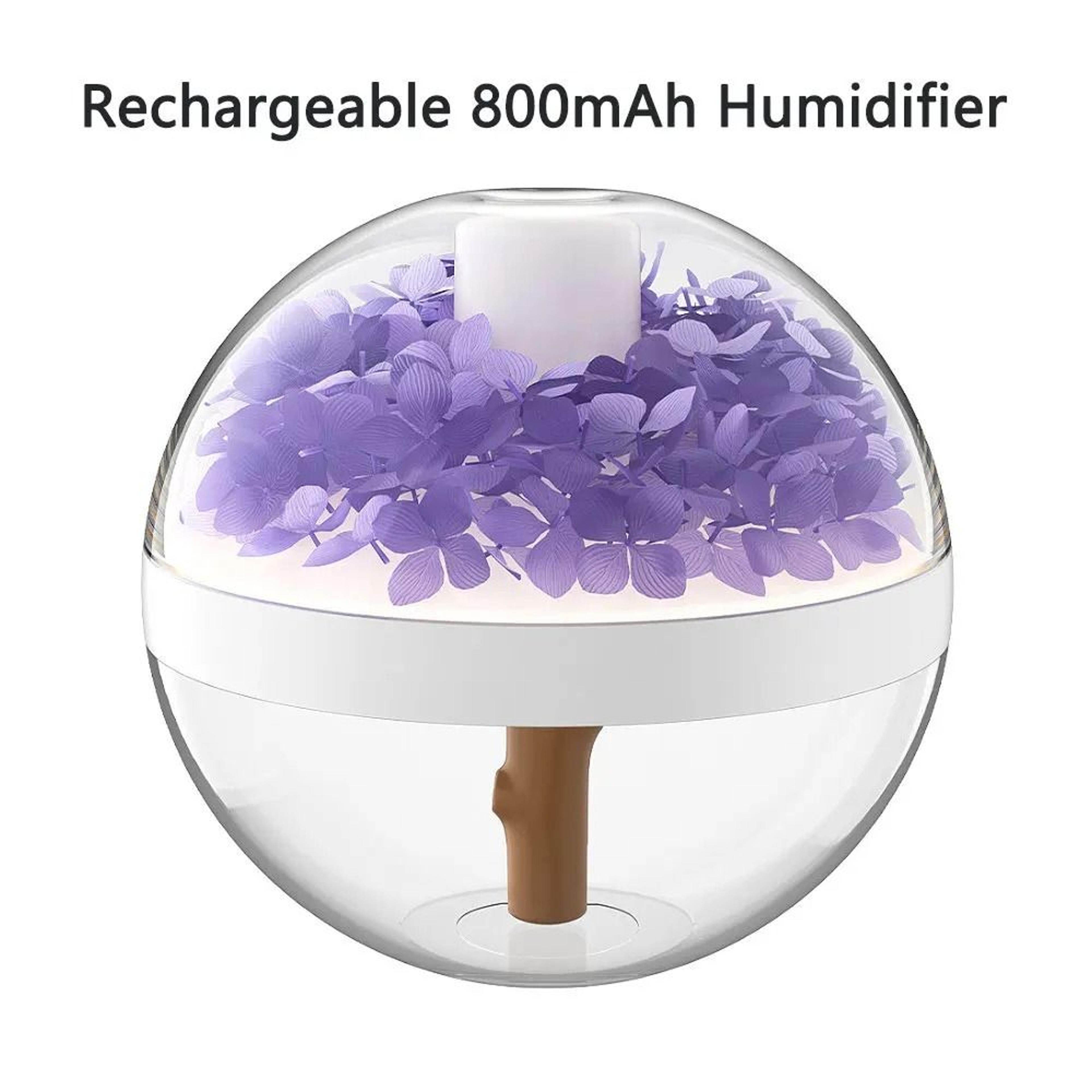 Eternal Flower Humidifier And Atmosphere Night Light 8