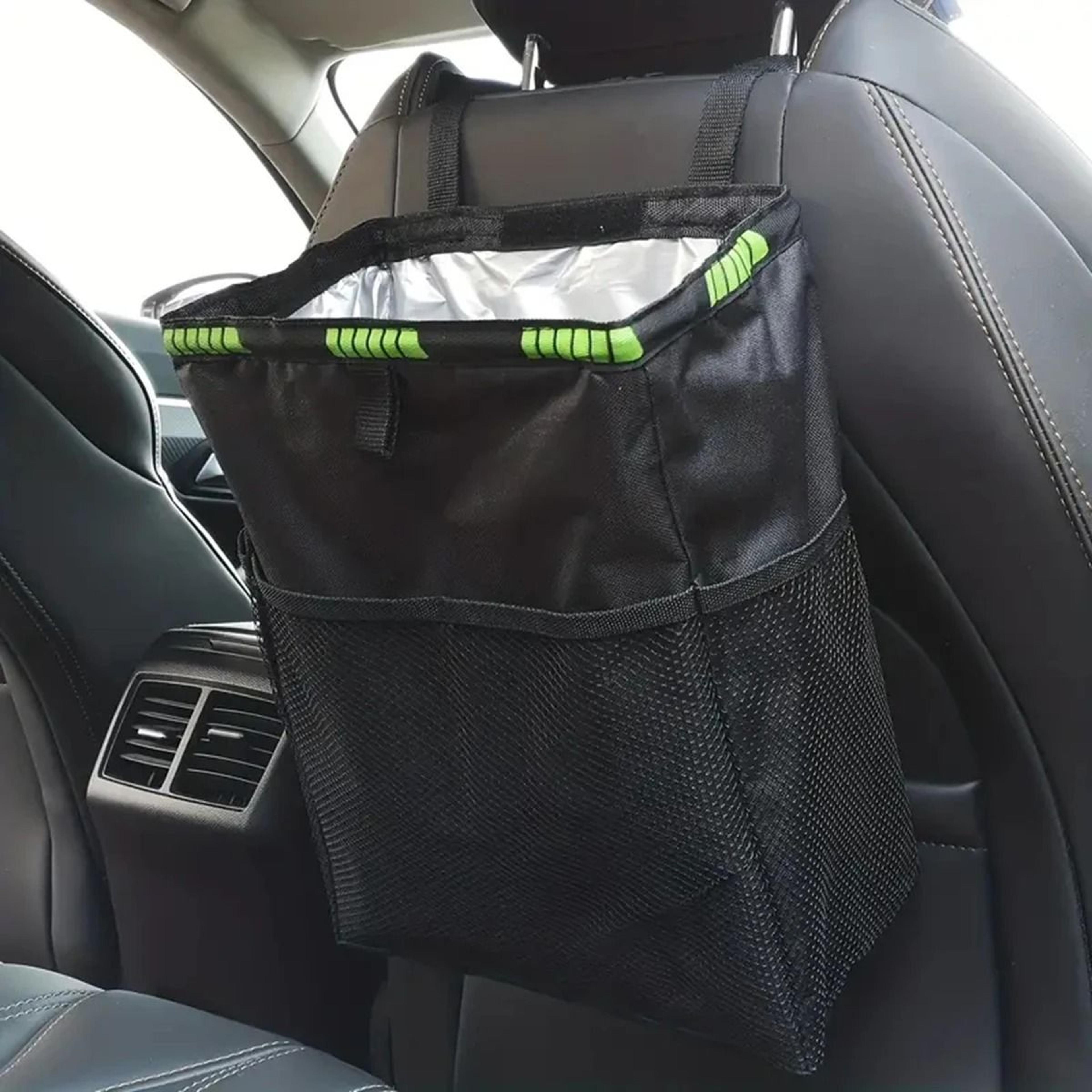 32Gallon Waterproof Car Hanging Trash Can And Organizer 1