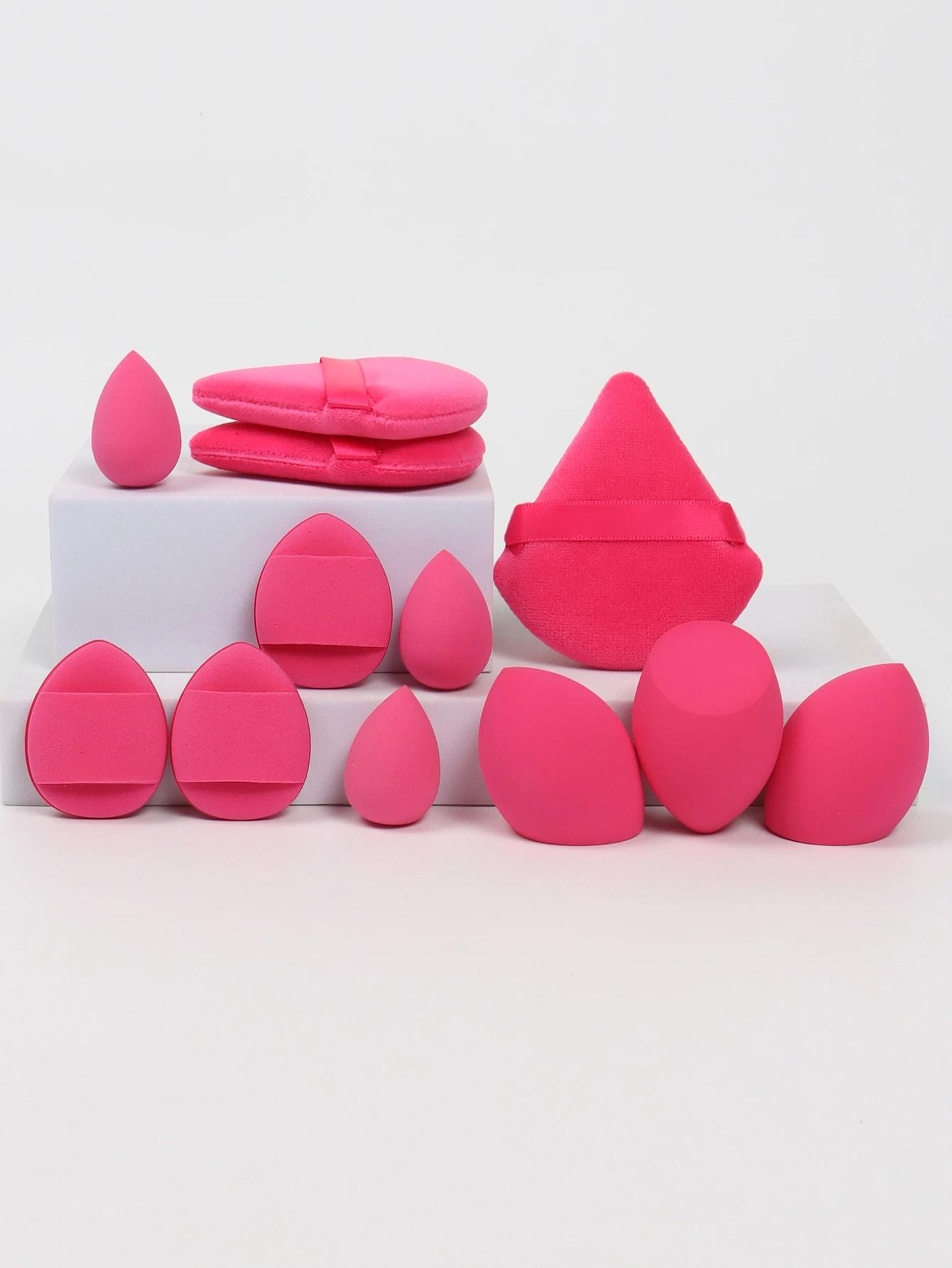 12Piece AllPurpose Makeup Sponge And Puff Set 16